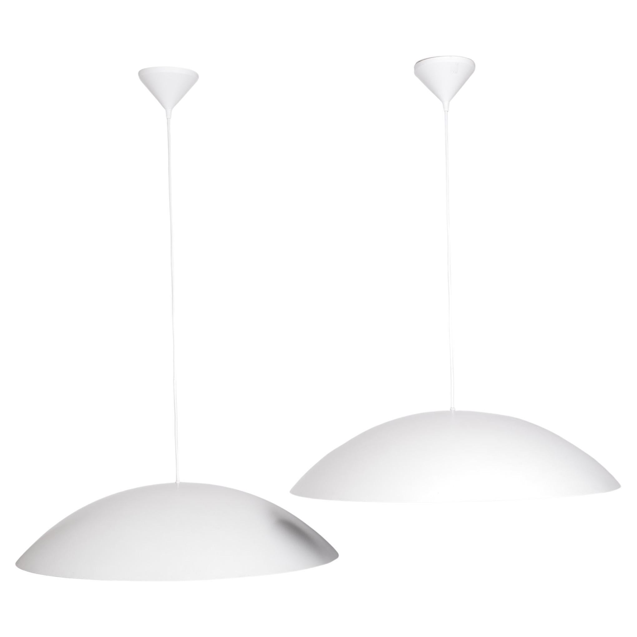 Mid-Century Modern Large Pendant Lamps Claus Bonderup and Torsten Thorup 1975 Denmark For Sale