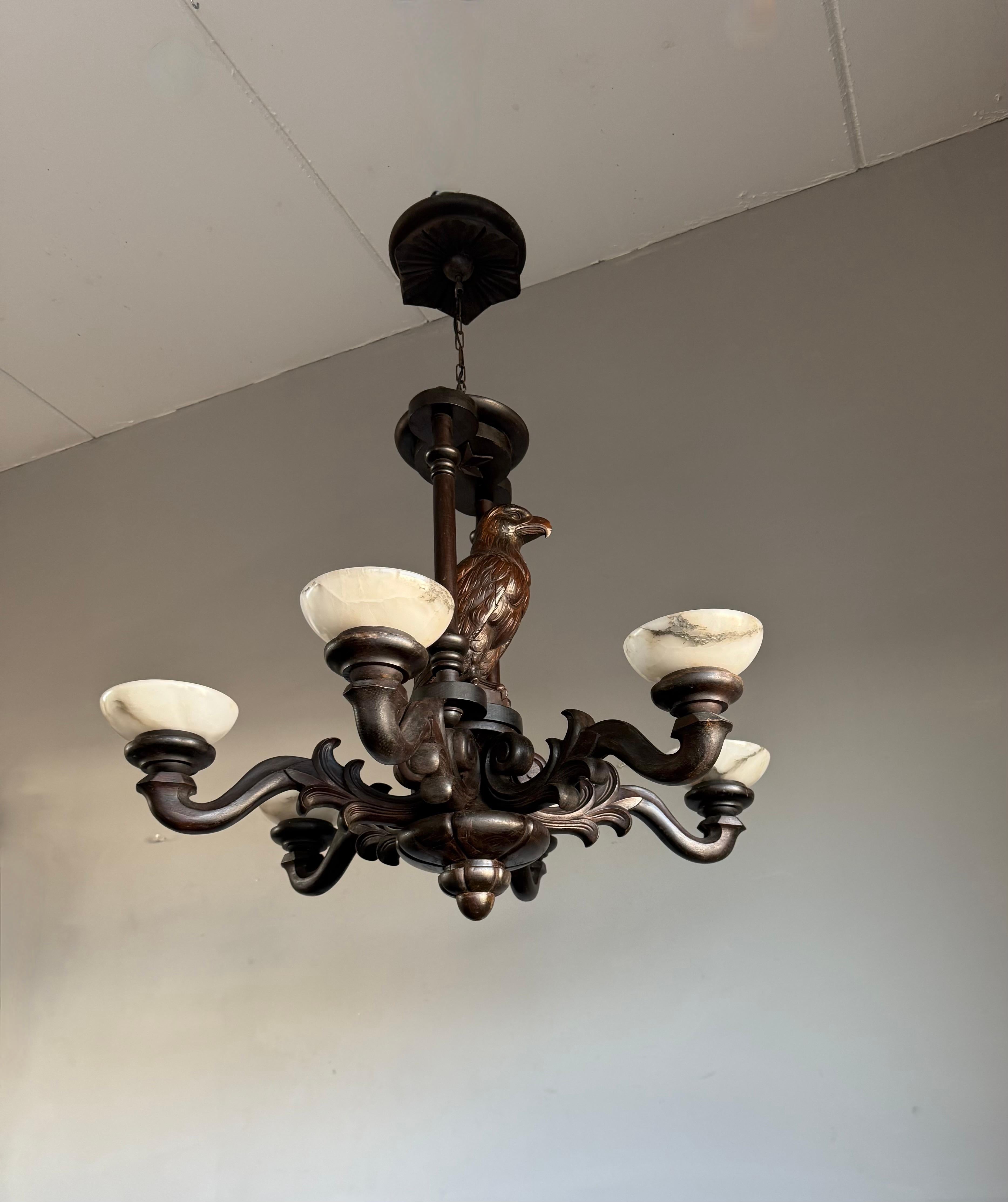 Unique, antique handcrafted 6-light chandelier – a true work of ART.

There are moments in life when you come across something truly exceptional, and this magnificent chandelier from the Arts and Crafts era is one of those rare finds. Every element