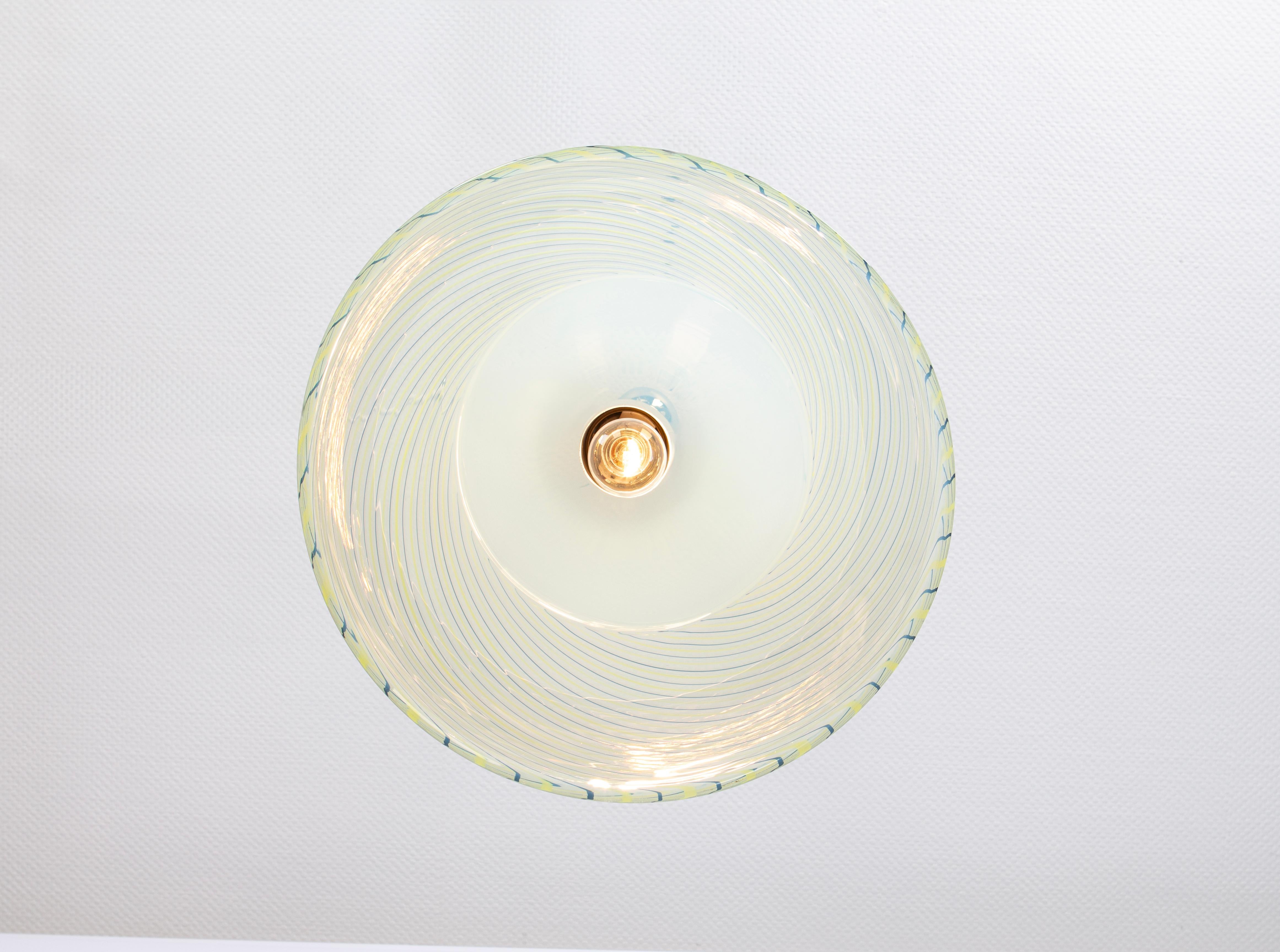 Large Pendant Light in style of Kalmar-Fazzoletto, Italy, 1970s For Sale 1