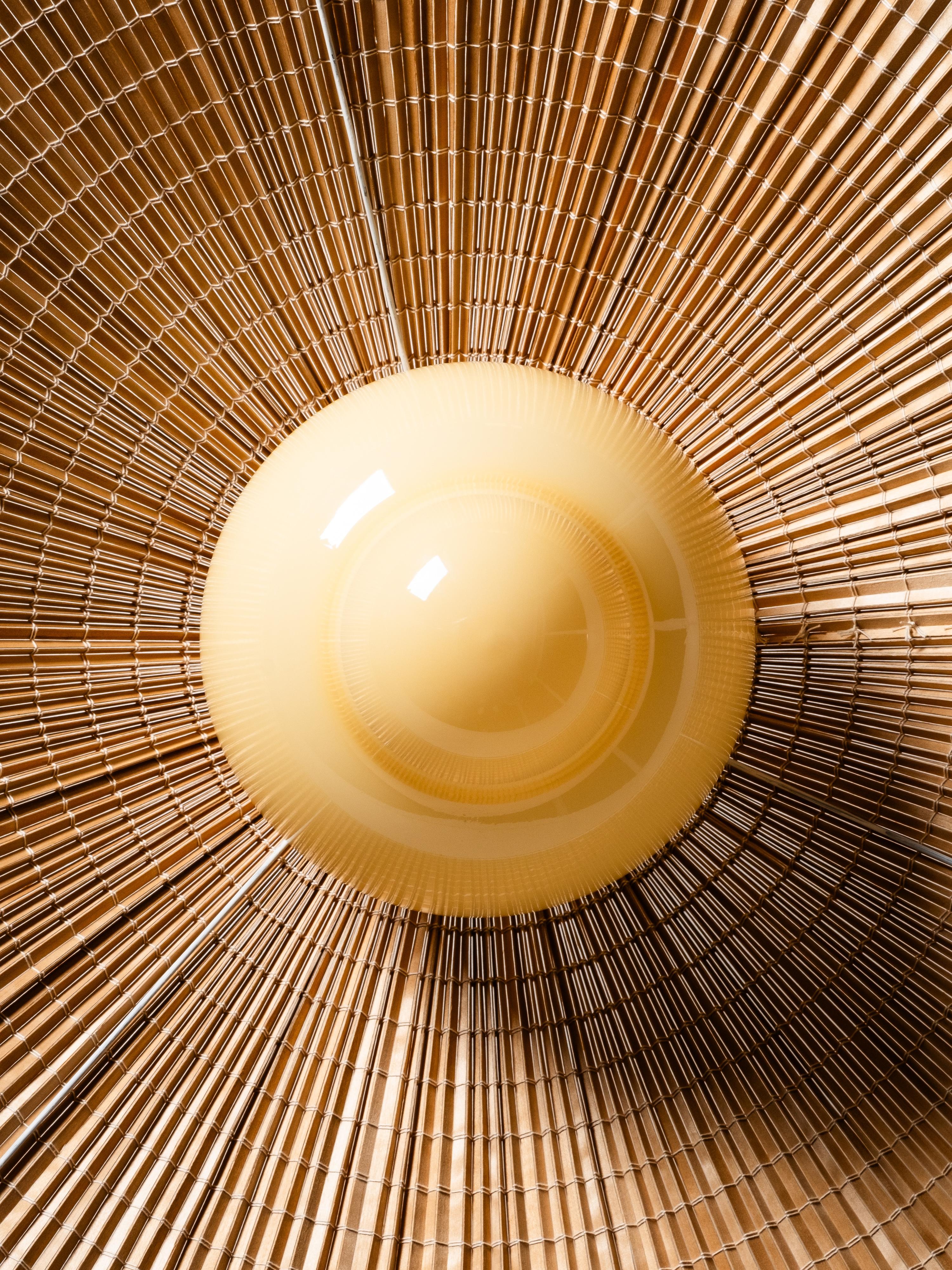 Große Pendelleuchte Modell 1092 von Paavo Tynell für Taito Oy, Finnland, 1940er Jahre im Angebot 2