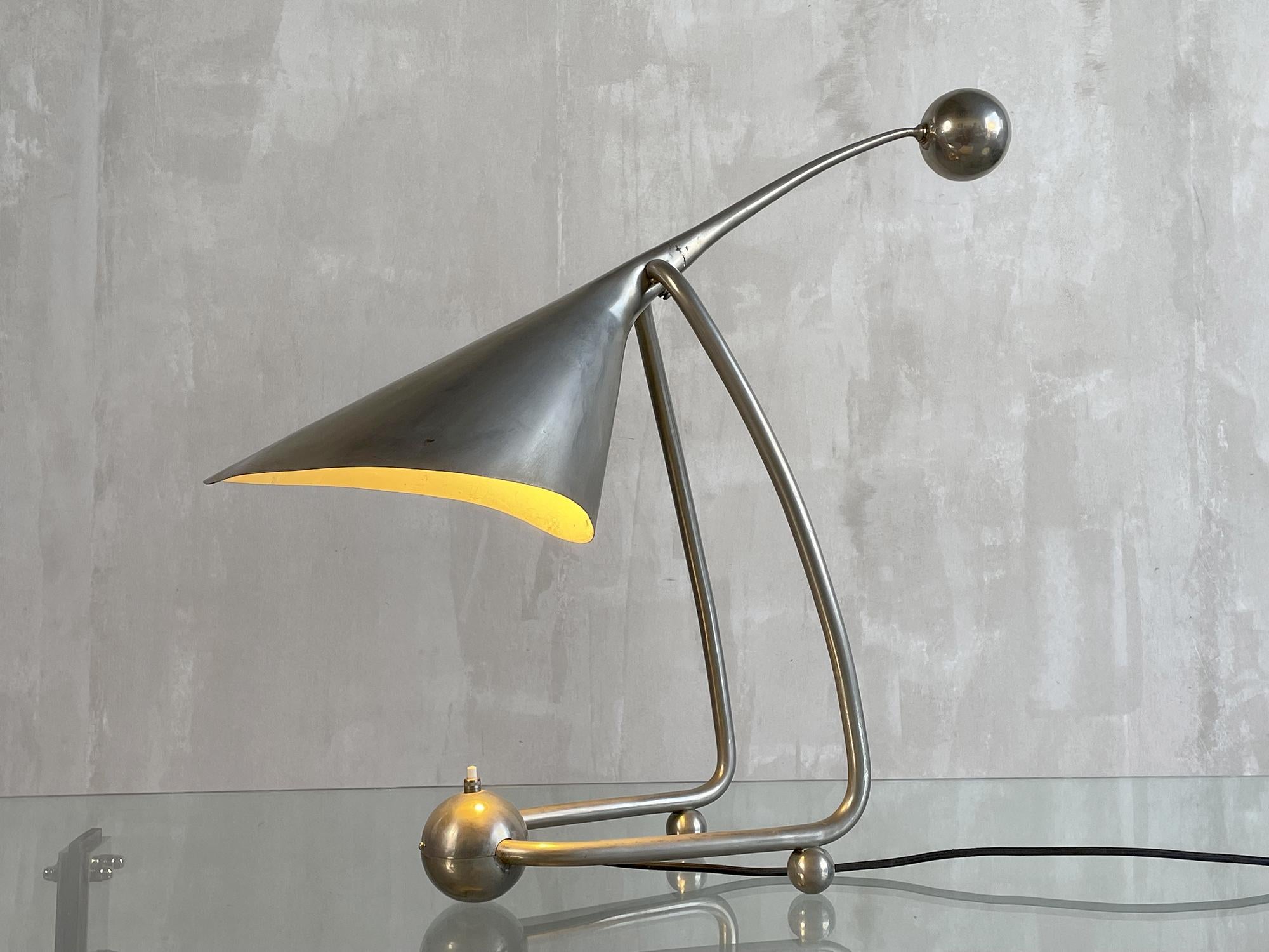 Mid-Century Modern Large pendulum lamp, France 1960 For Sale