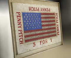 Large Penny Pitch Carnival Game Board