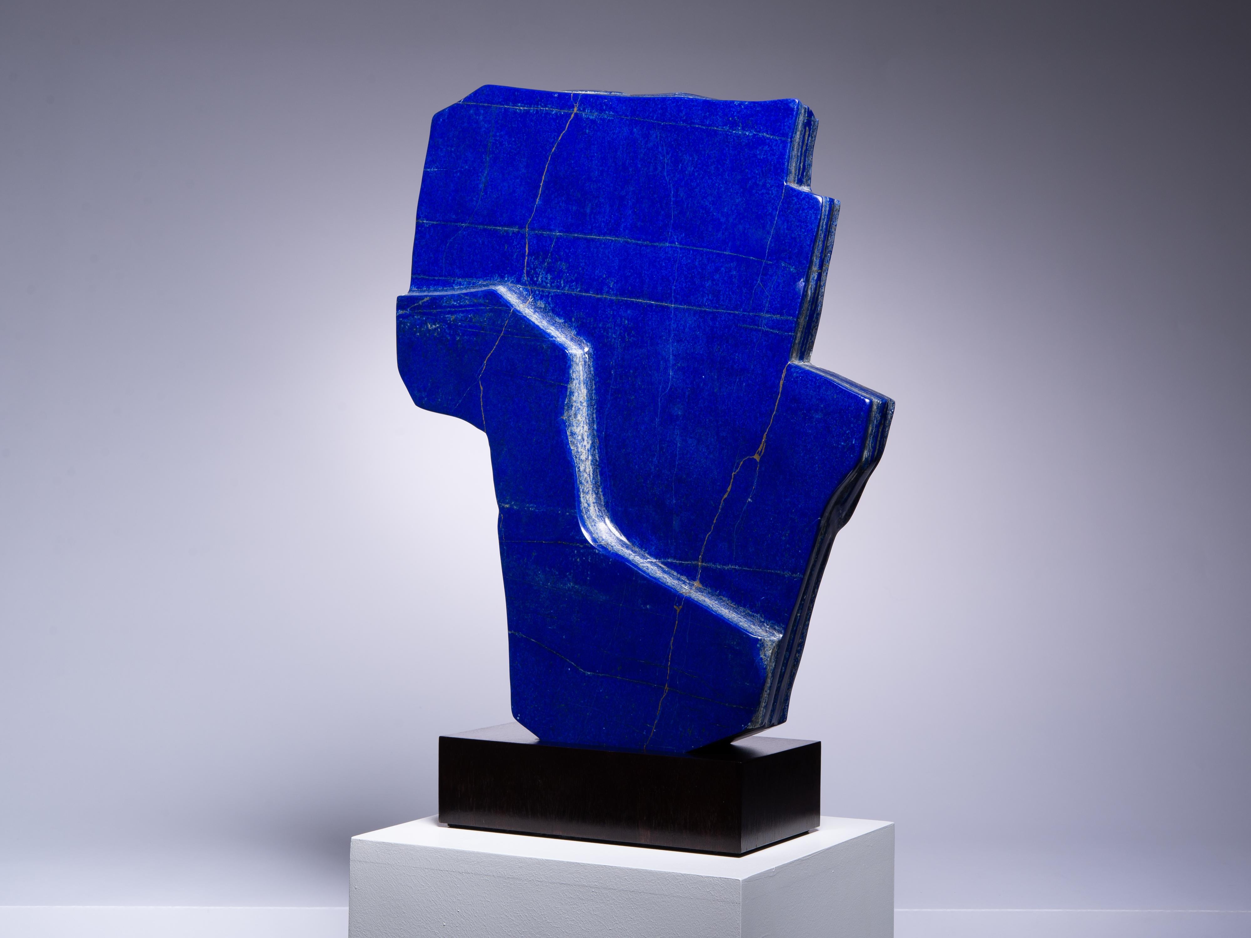 18th Century and Earlier Large Perfect Piece of Blue Azure Lapis Lazuli