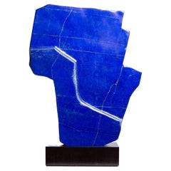 Grande pièce parfaite en lapis-lazuli bleu azur