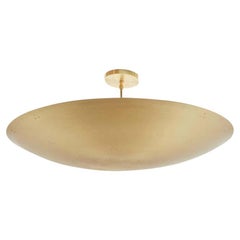 Large Perforated Alta Brass Dome Chandelier by Lawson-Fenning