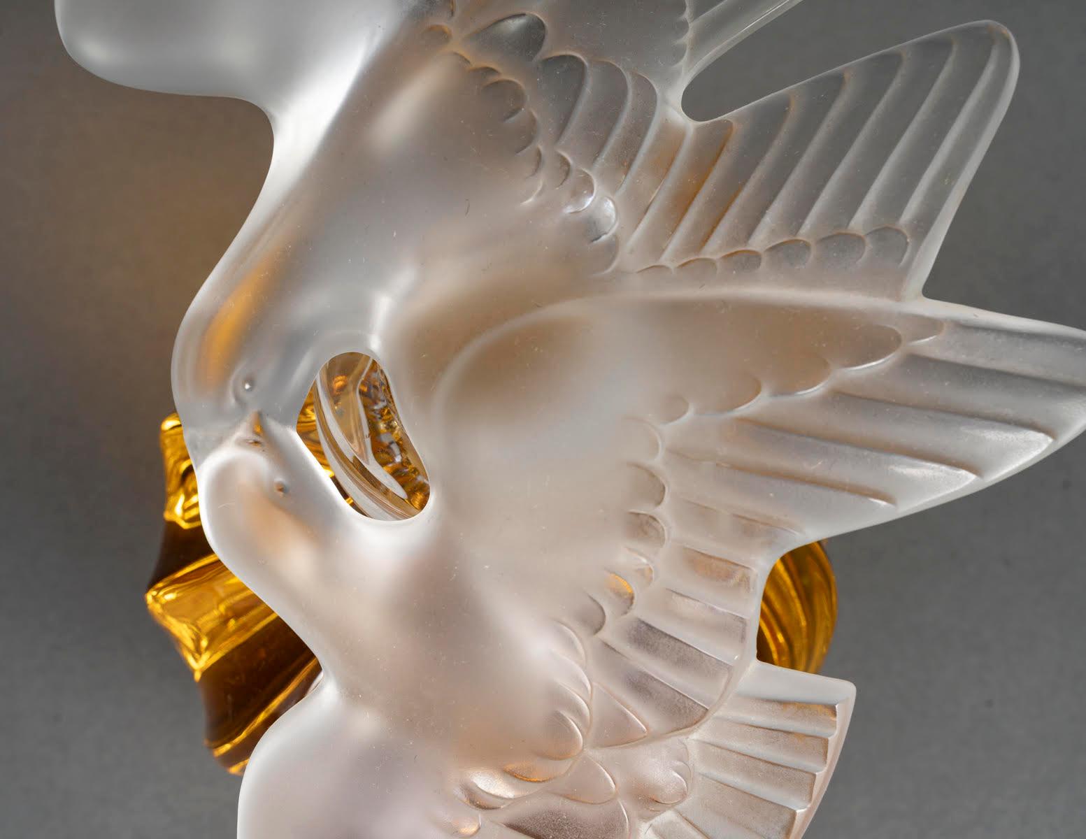 Vetro Bottiglia di profumo grande Nina Ricci, profumo l'Air du Temps, XX secolo. in vendita