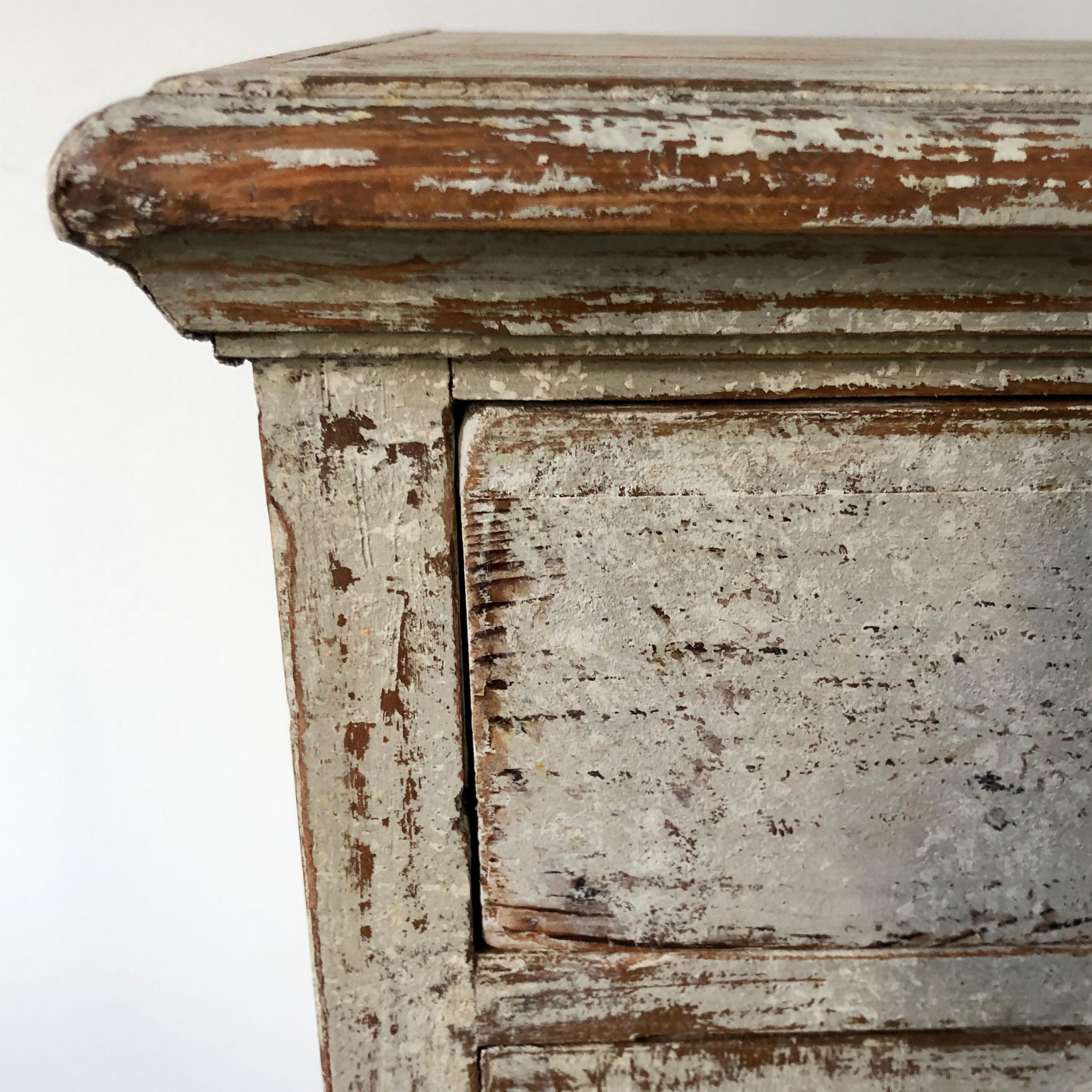 Hand-Carved Large Period Gustavian Sideboard