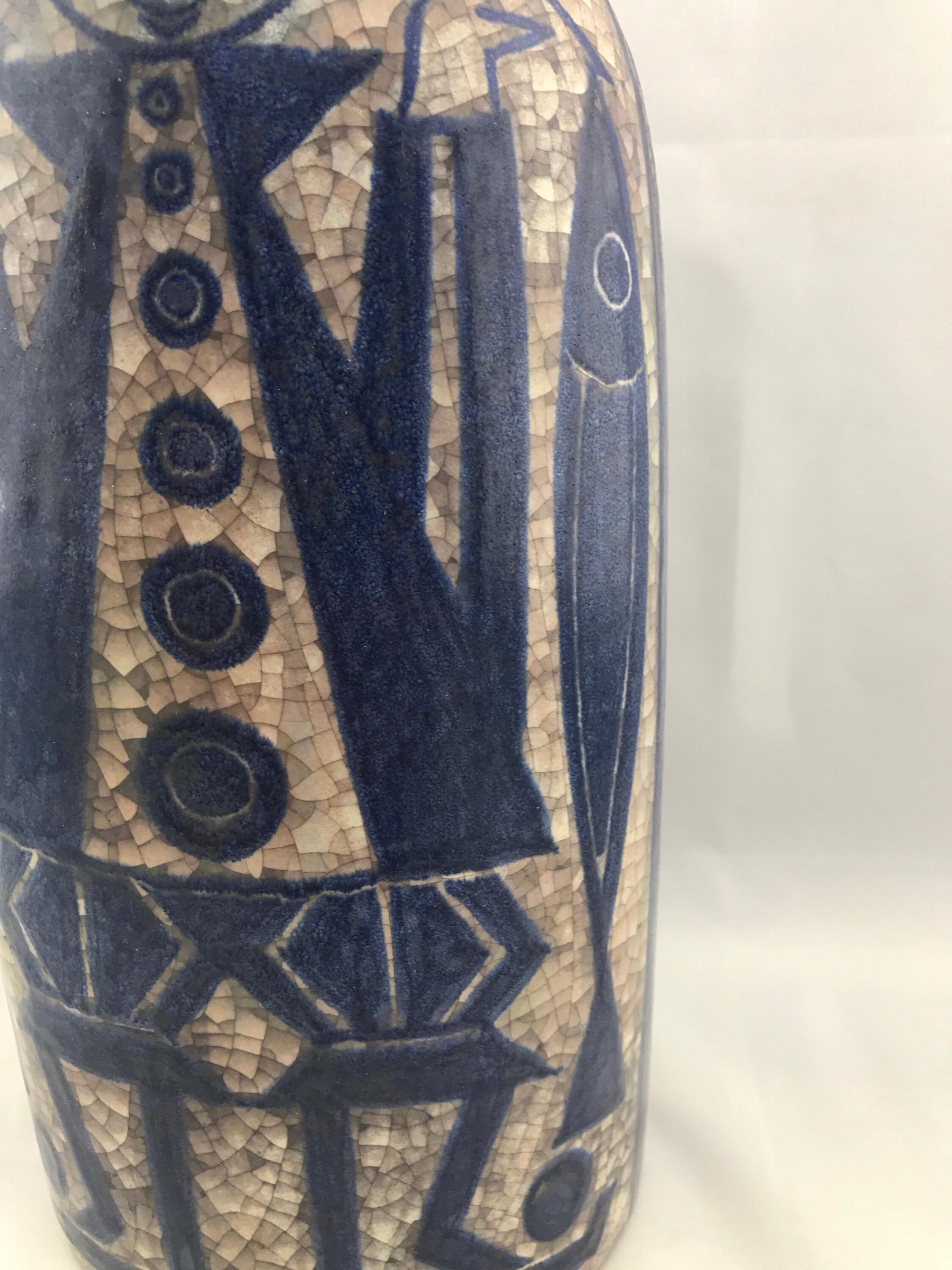 Large Persia Vase by Marianne Stark for Michael Andersen In Good Condition In Marietta, GA