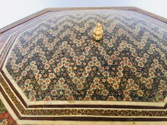 Large Persian Decorative Micro Mosaic Inlaid Jewelry Box