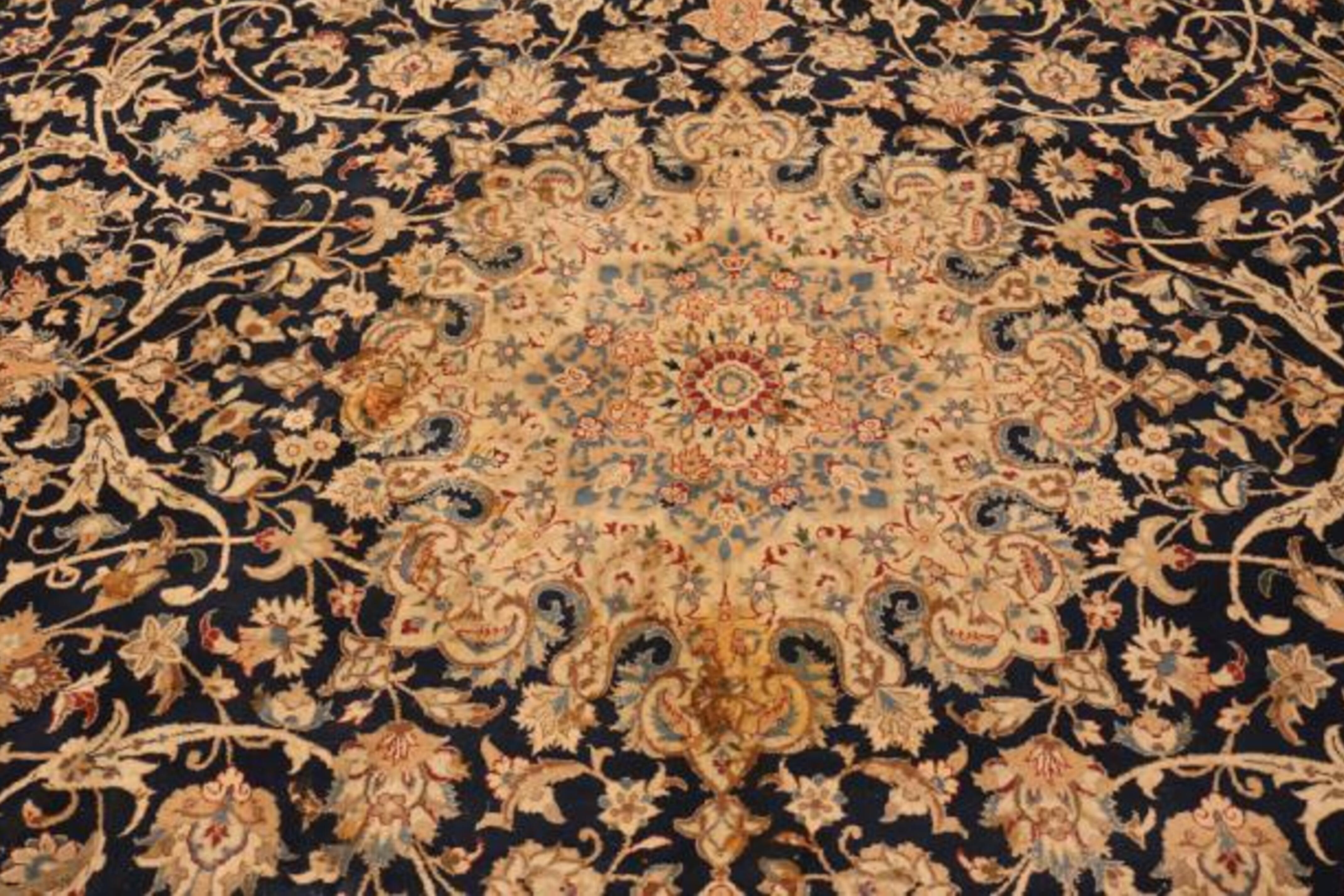 Large Persian Nain Oversized Rug For Sale 2