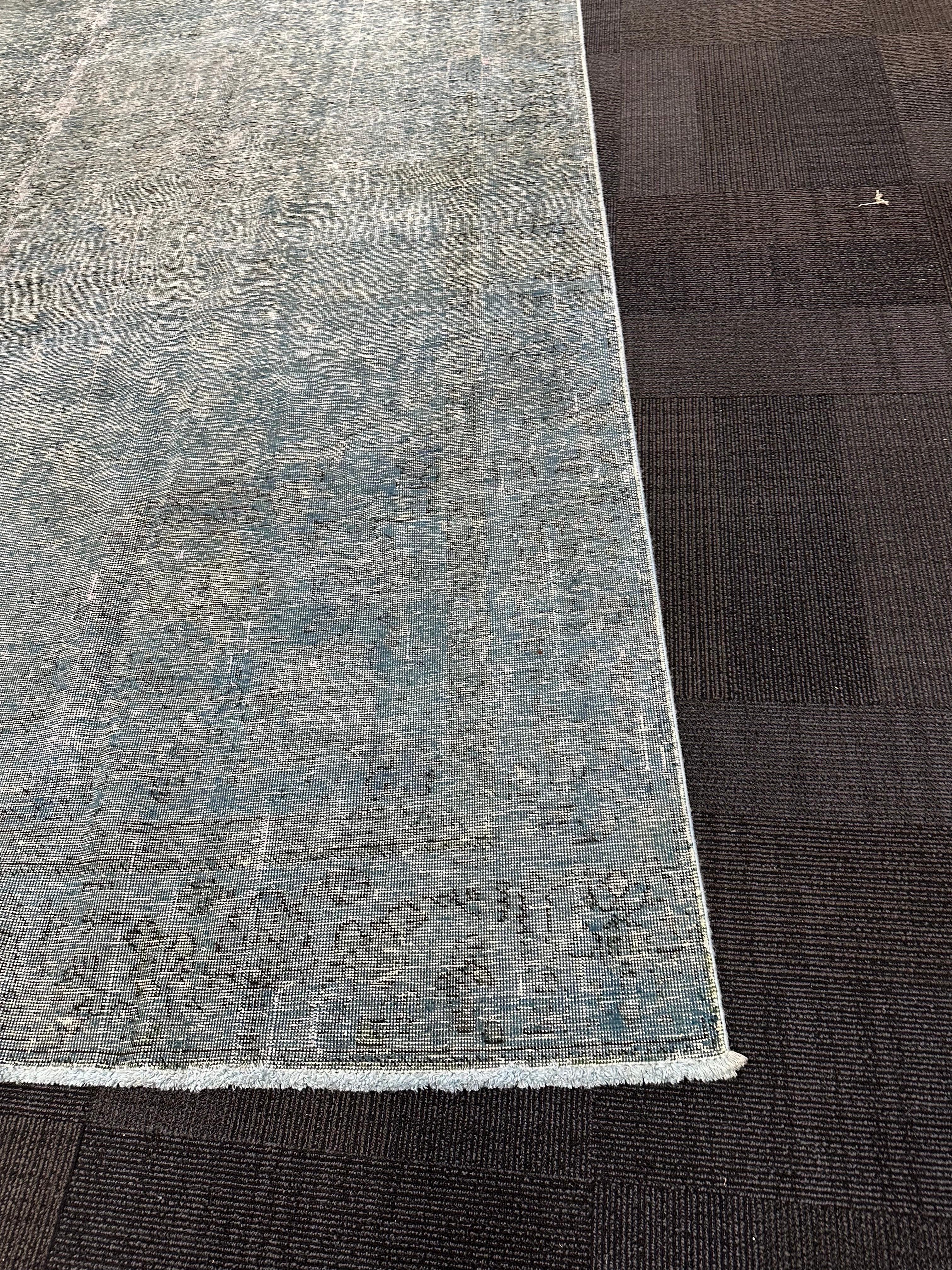 Großer persischer Woll- und Baumwollteppich im Tabriz-Design, Mitte 20. im Zustand „Gut“ im Angebot in Savannah, GA