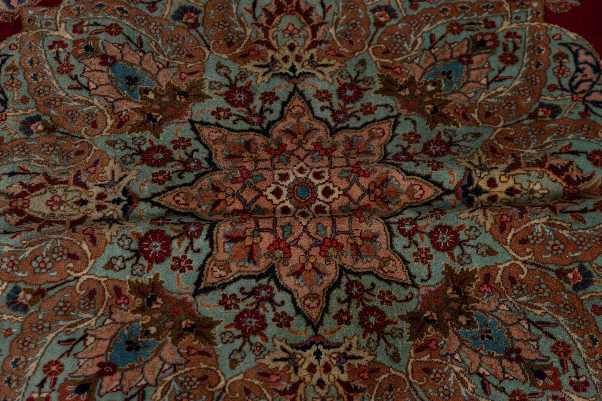 Large Persian Wool Carpet Rug For Sale 4