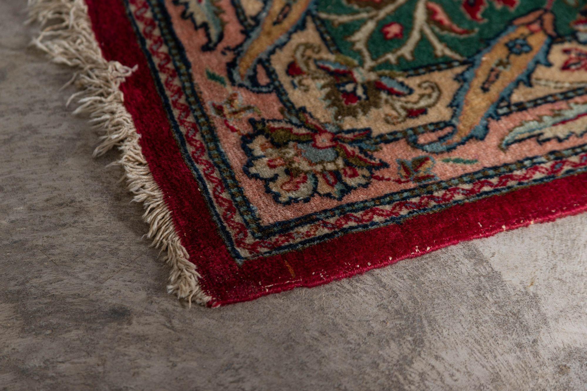 Large Persian Wool Carpet Rug For Sale 9