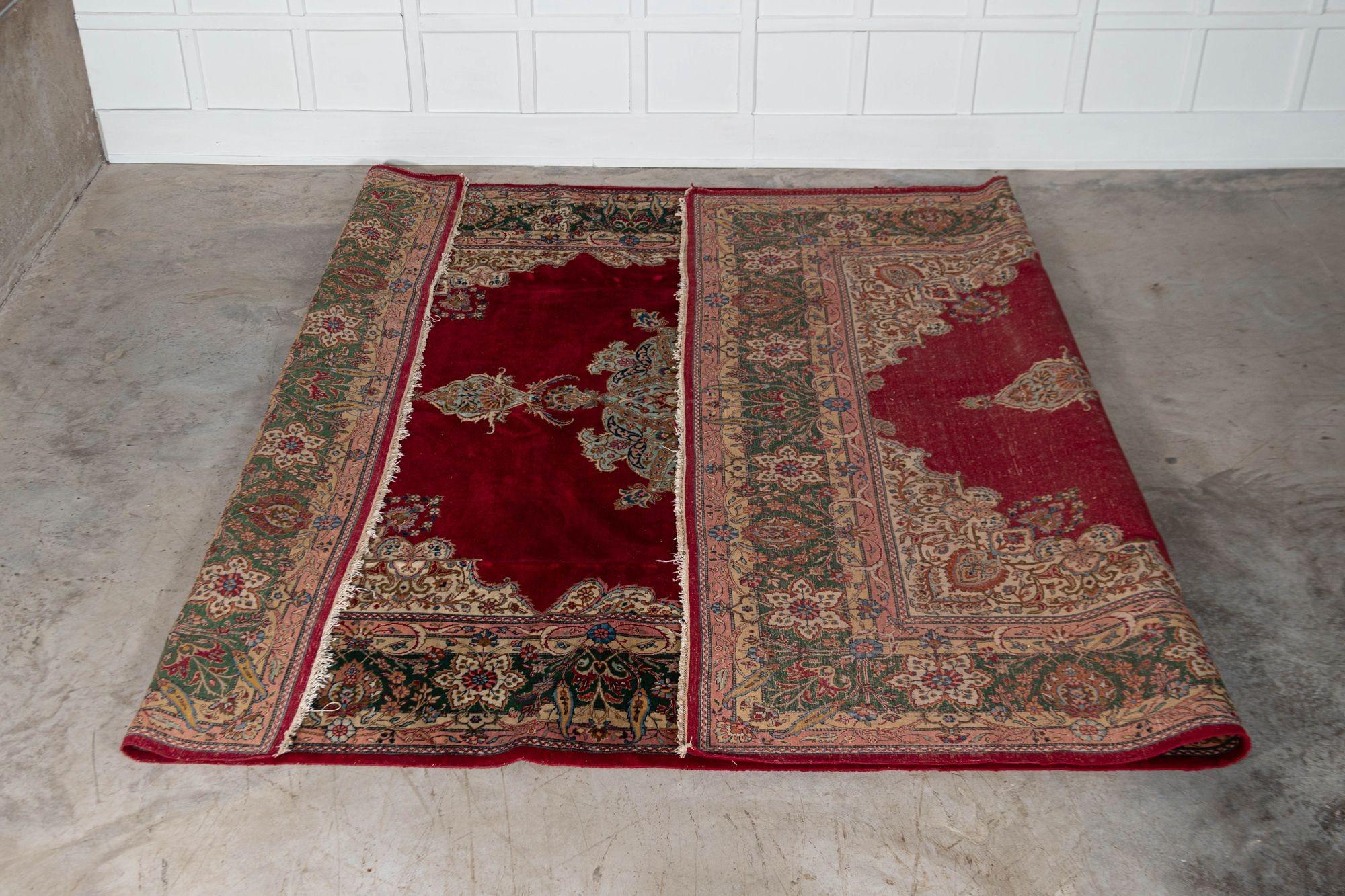 Large Persian Wool Carpet Rug For Sale 2