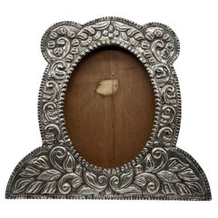 Large Peruvian Sterling Silver 925 Spanish Colonial Picture Frame