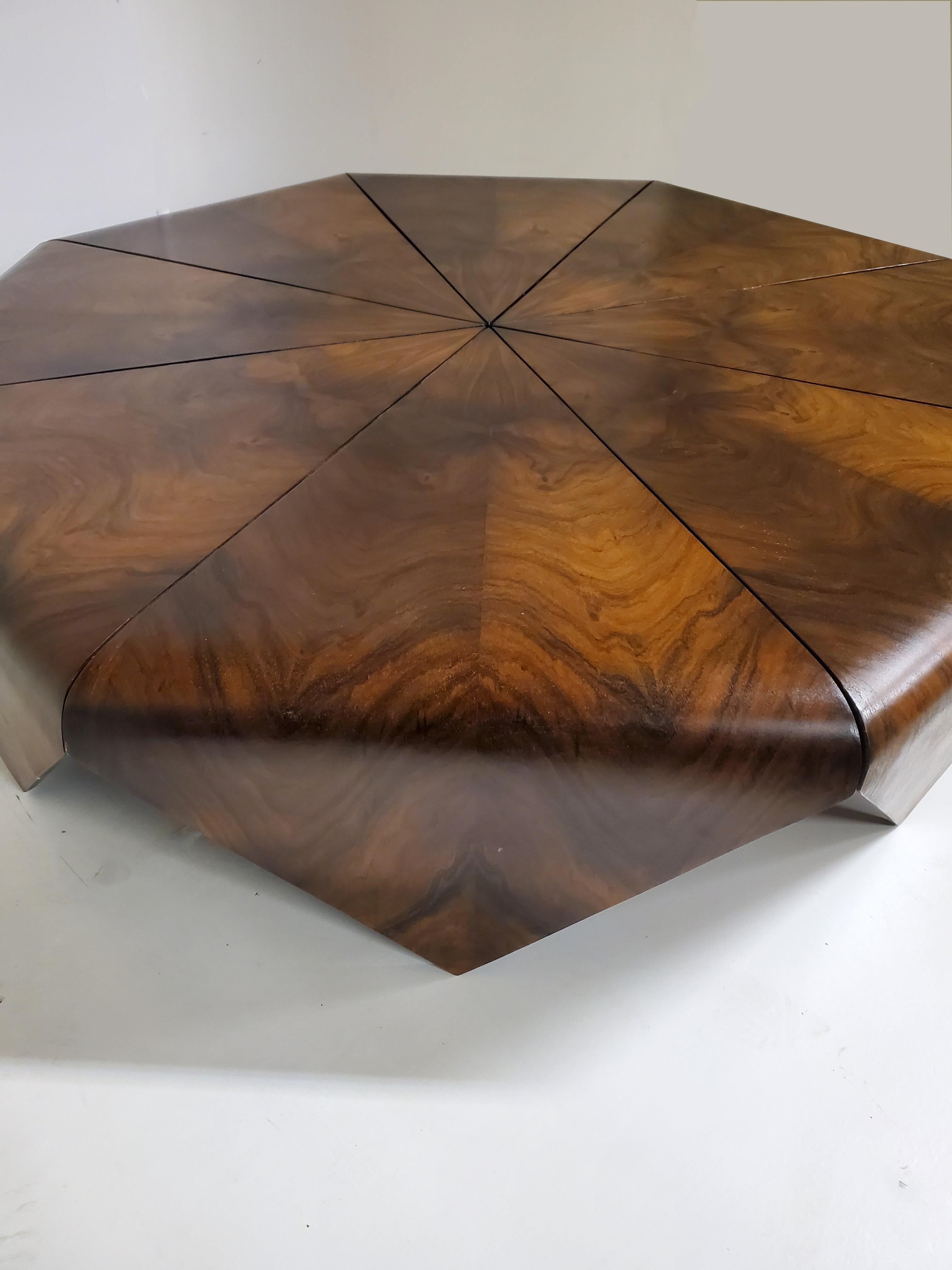 Large Petalas Coffee /Cocktail / Chabudai Table L'atelier Jorge Zalszupin 5