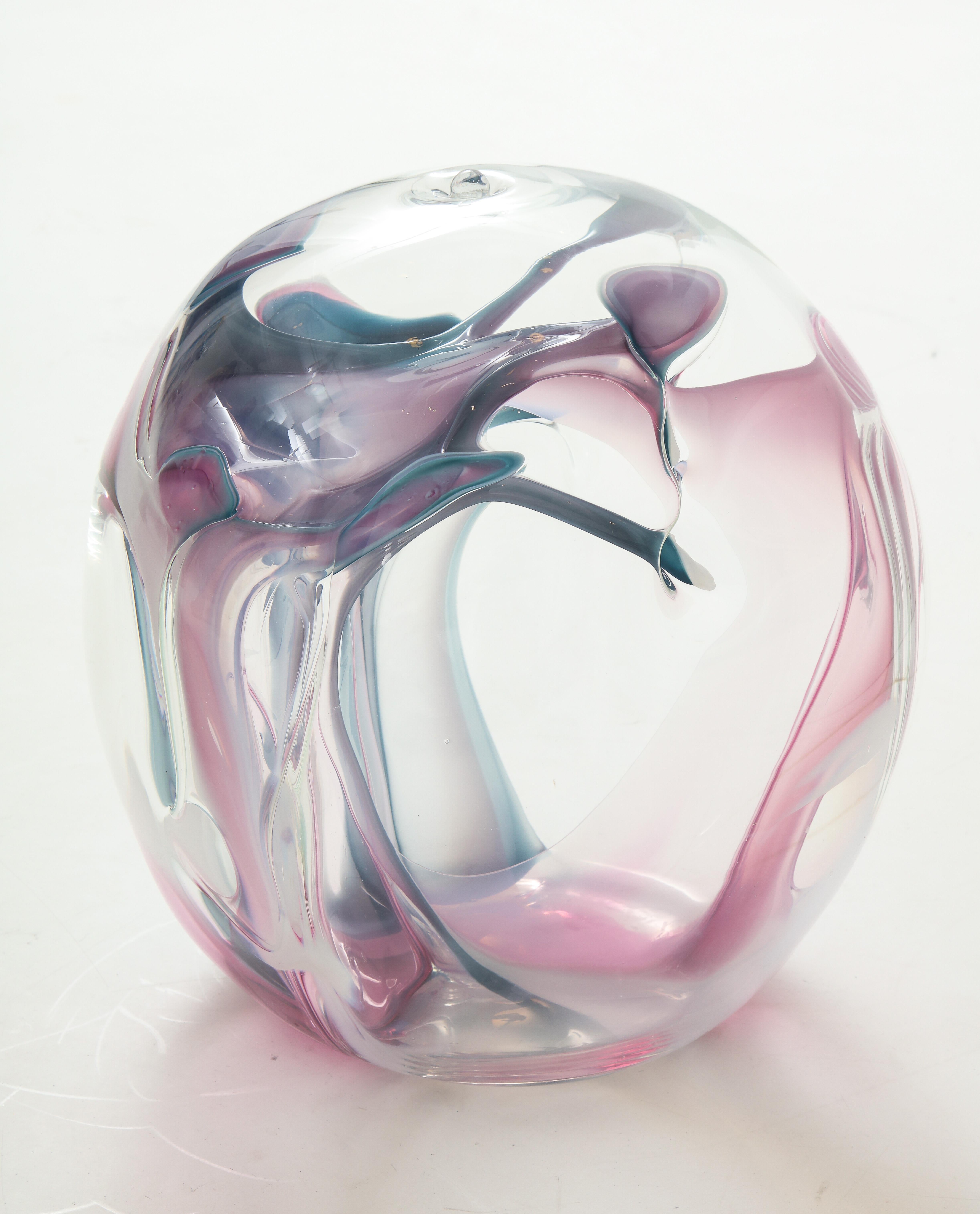 large glass sculptures