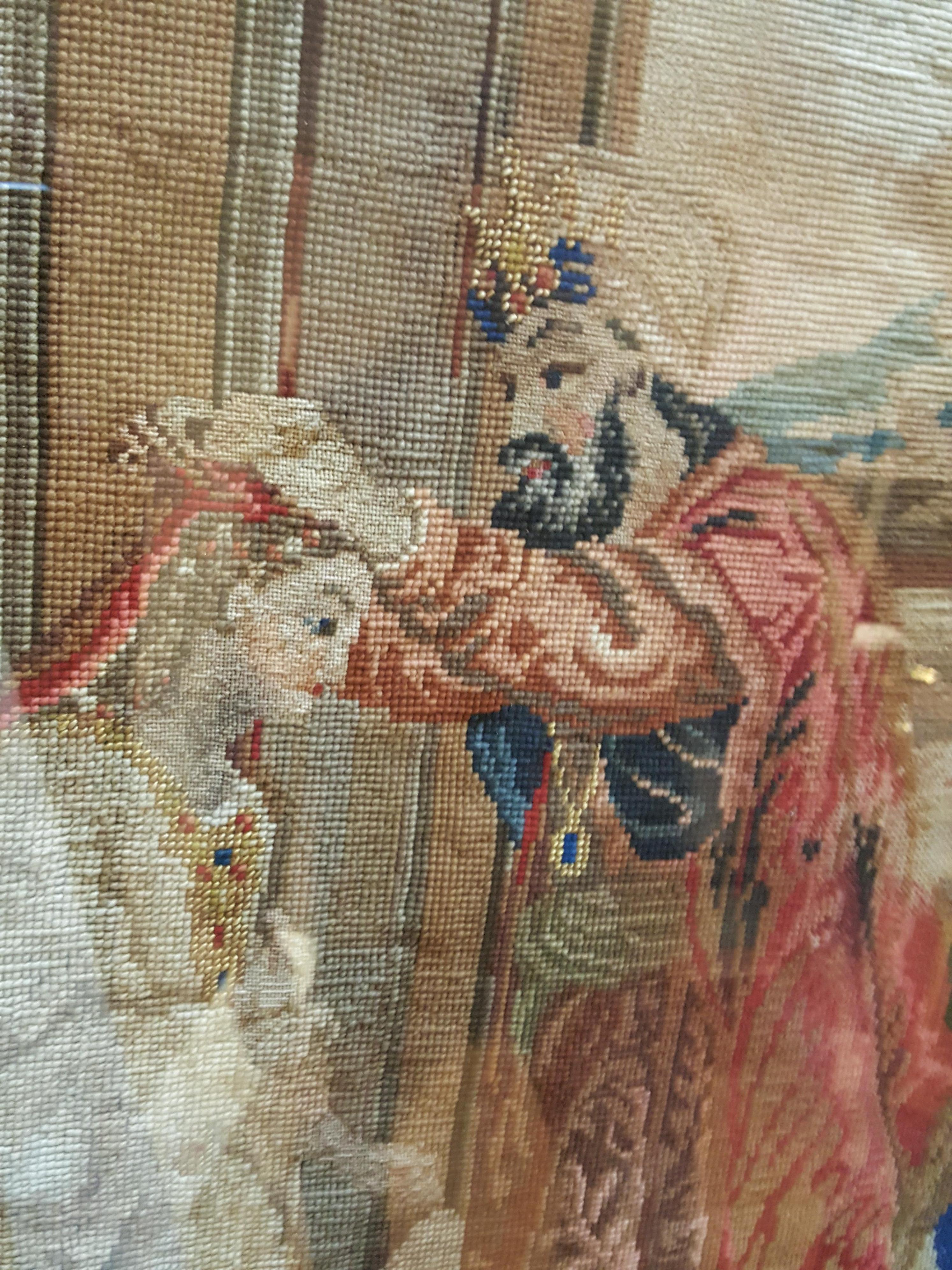 tapestry framed
