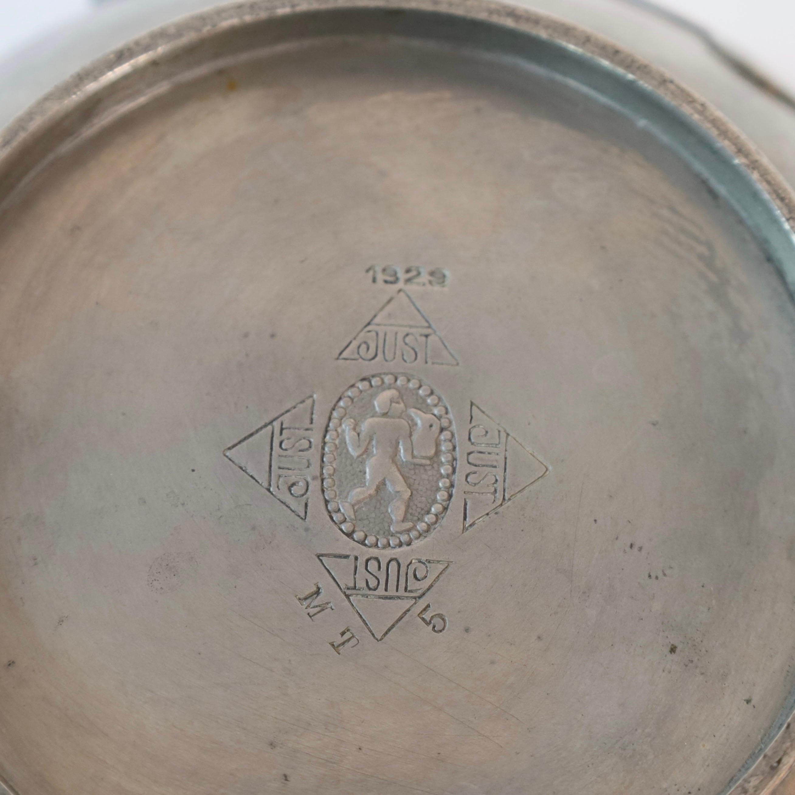 Large Pewter Bowl by Just Andersen, 1920s, Denmark For Sale 6