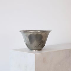 Large Pewter Bowl by Just Andersen, 1920s, Denmark