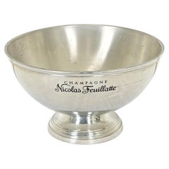 Large Pewter Champagne Chiller Bowl