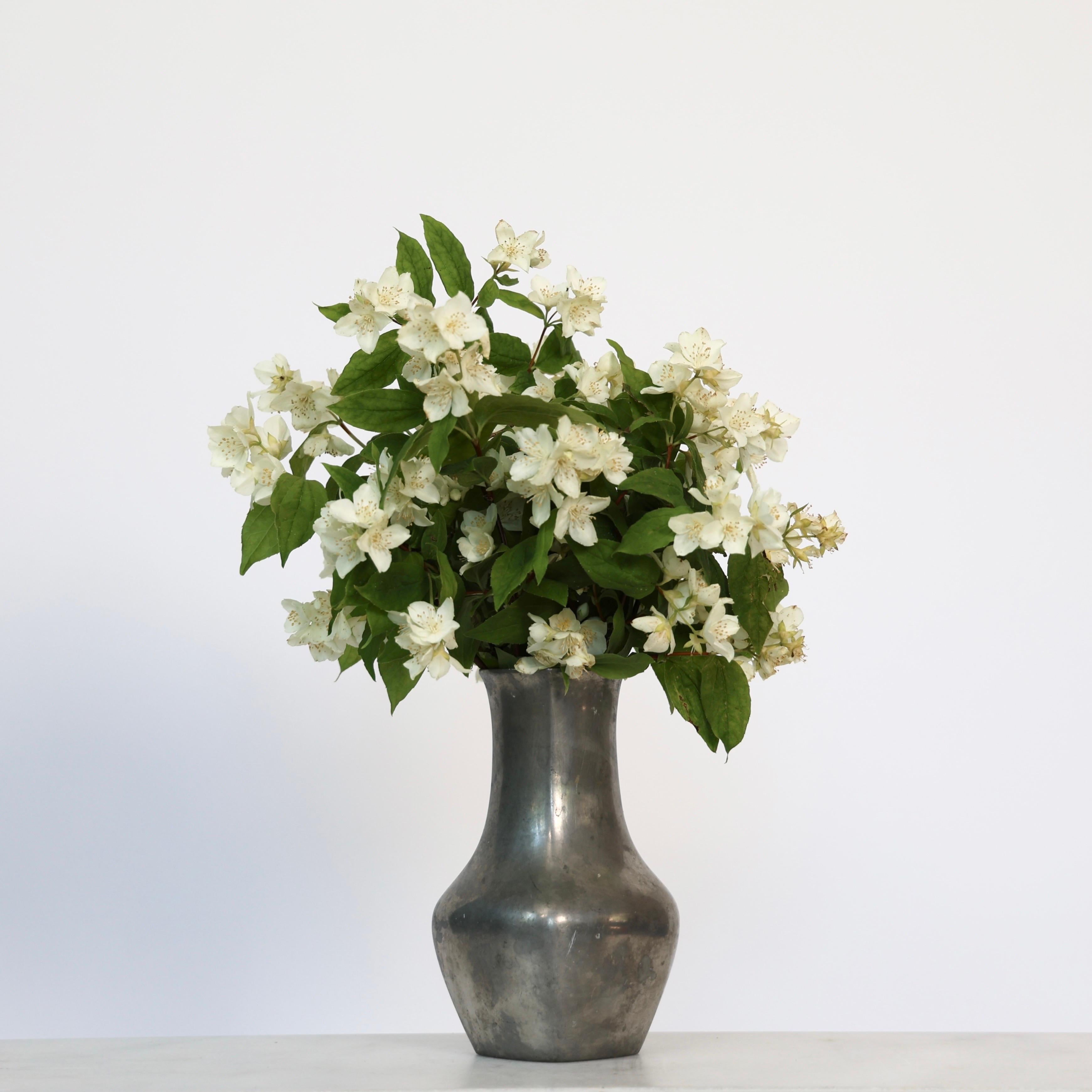 Large Pewter Vase by Just Andersen, 1950s, Denmark For Sale 5