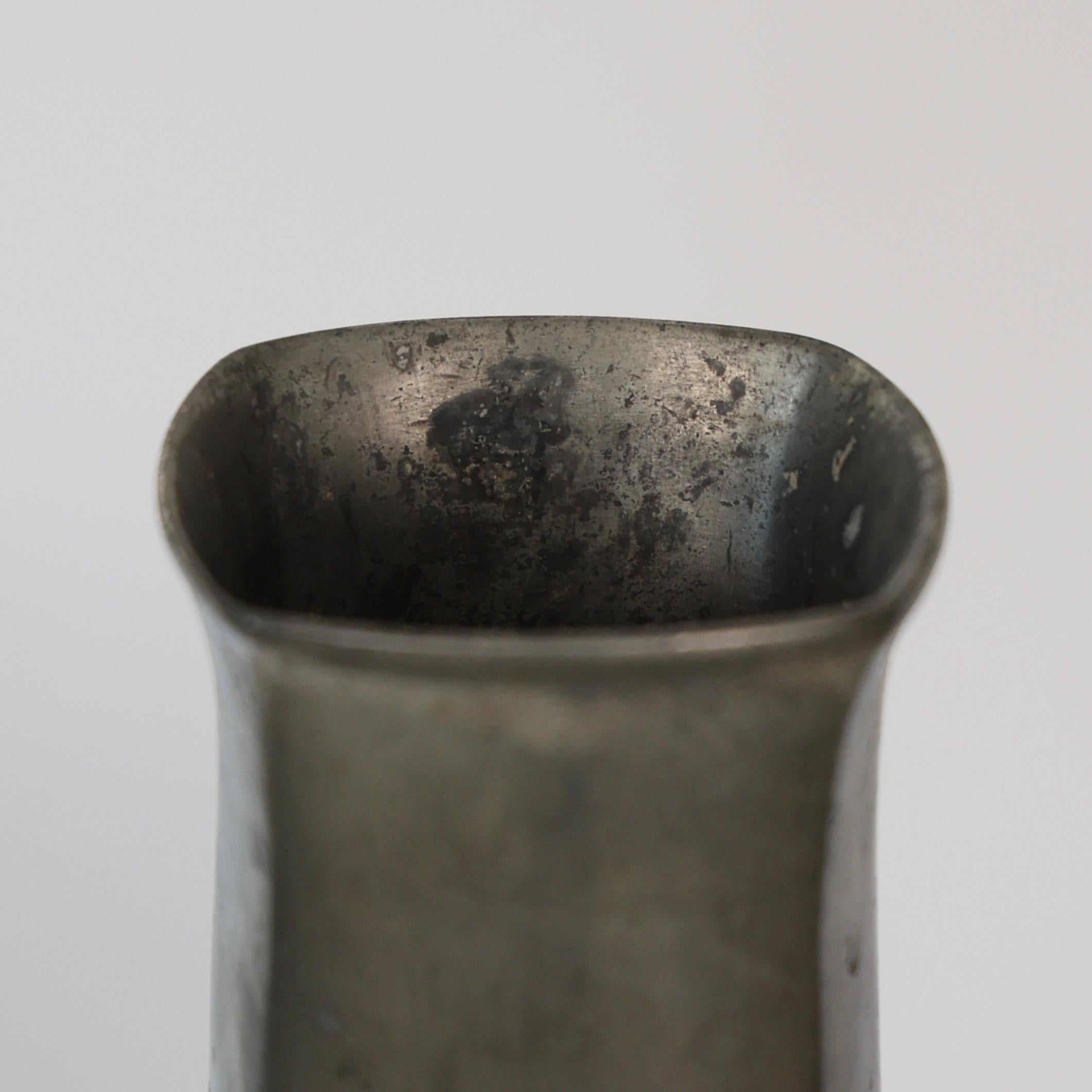 Large Pewter Vase by Just Andersen, 1950s, Denmark For Sale 2