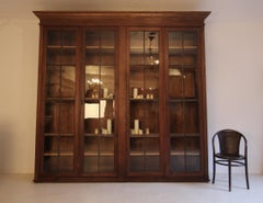 Large Pharmacist Shop Display Cabinet or Bookcase from around 1900