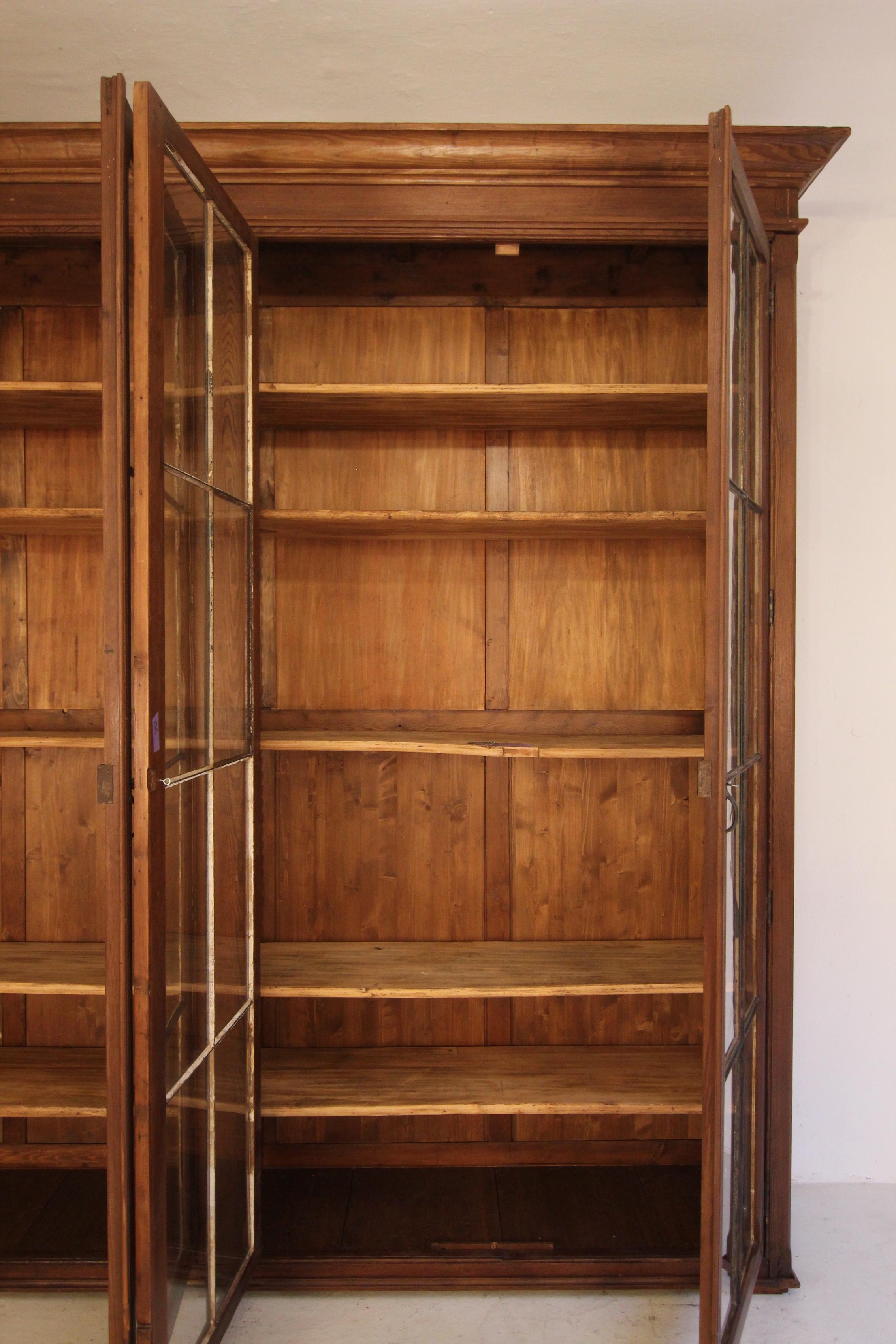 Large Pharmacist Shop Display Cabinet or Bookcase from around 1900 14