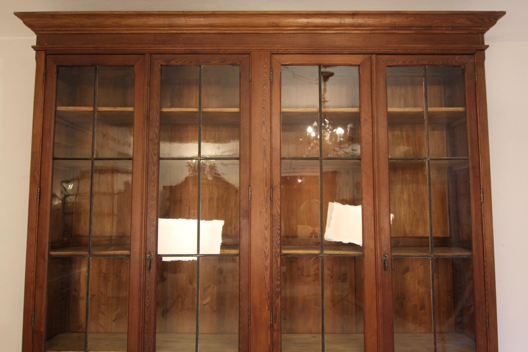 Large Pharmacist Shop Display Cabinet or Bookcase from around 1900 1
