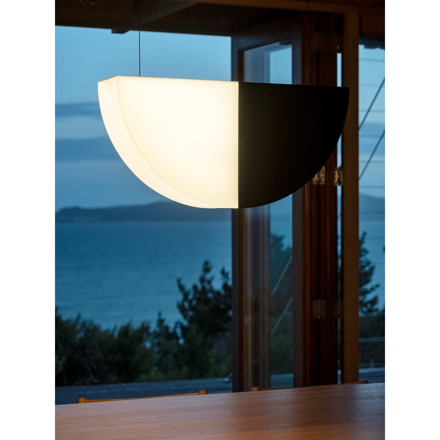 Post-Modern Large Phase Pendant Lamp by Resident For Sale