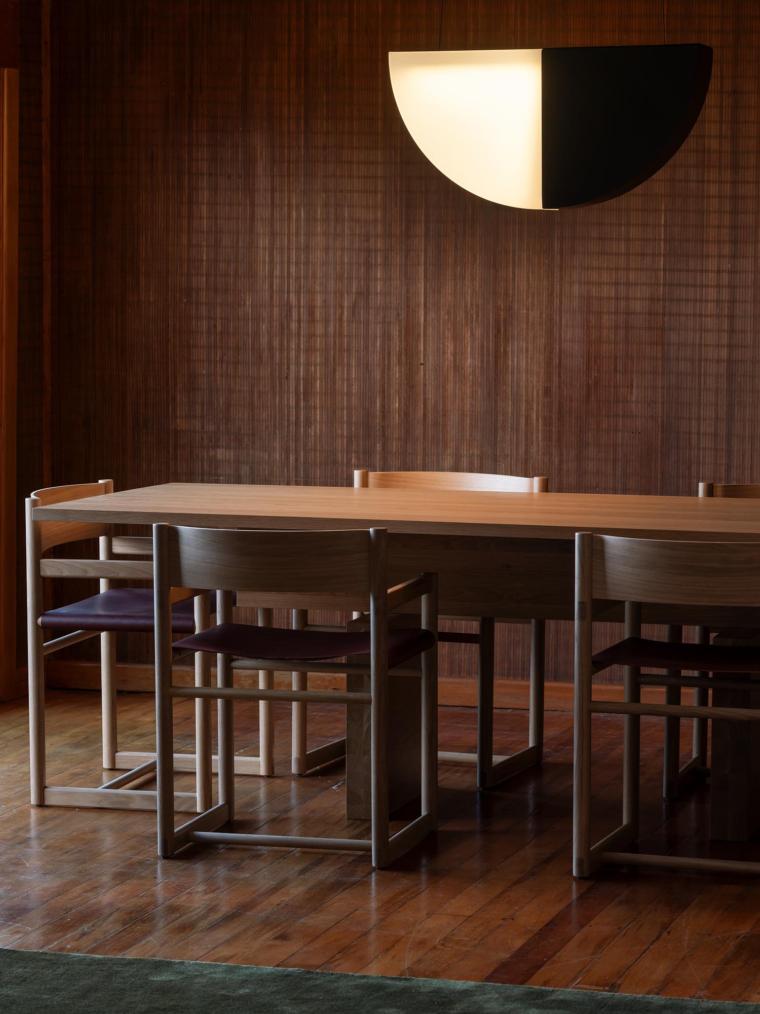 Contemporary Large Phase Pendant Lamp by Resident For Sale