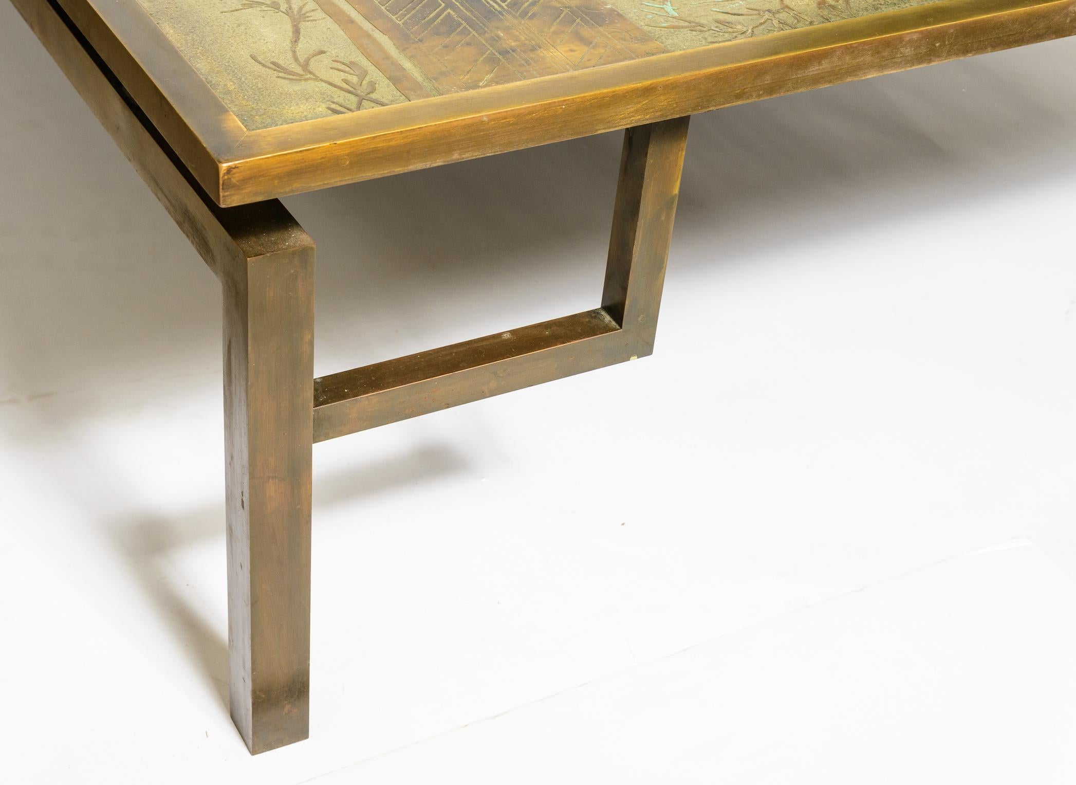 Bronze Grande table Chan spéciale de Philip & Kelvin Laverne en vente