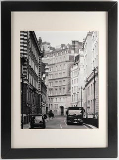 Large Photograph, Street Scene in a Town, 20th Century.