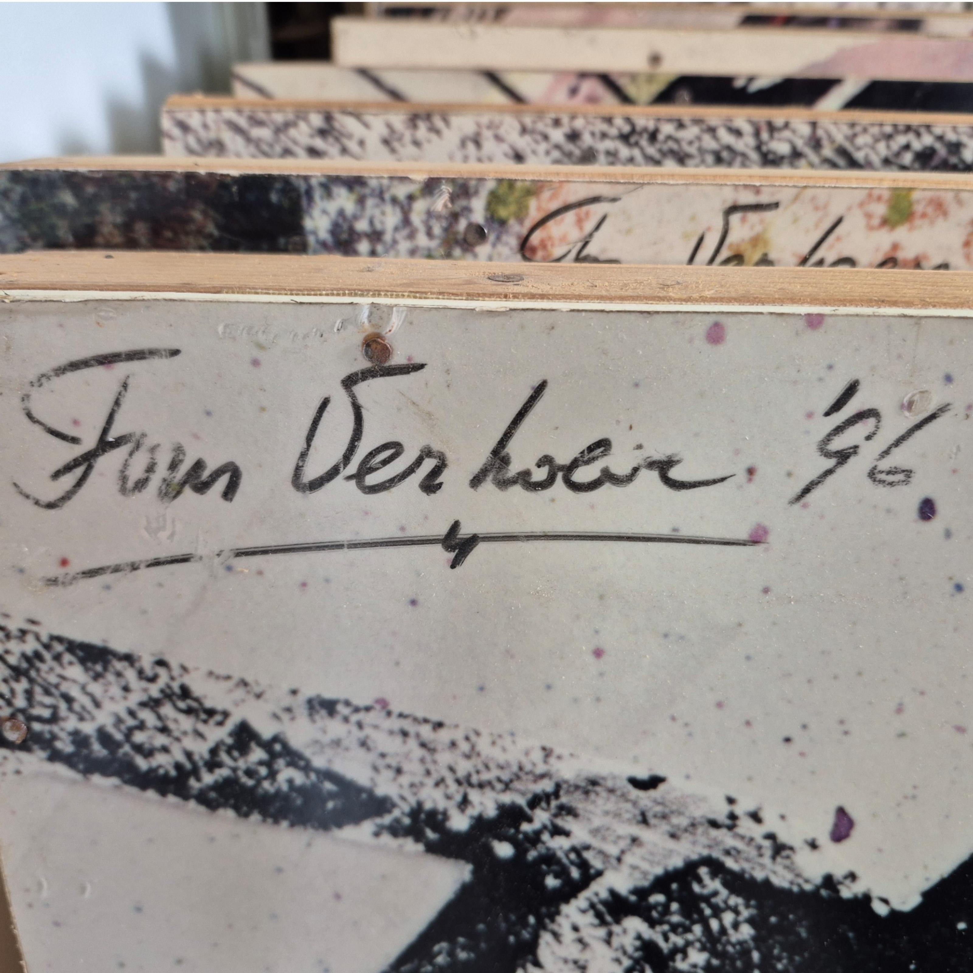 Large photographic panel by Fons Verhoeve, Netherlands 1990s For Sale 7