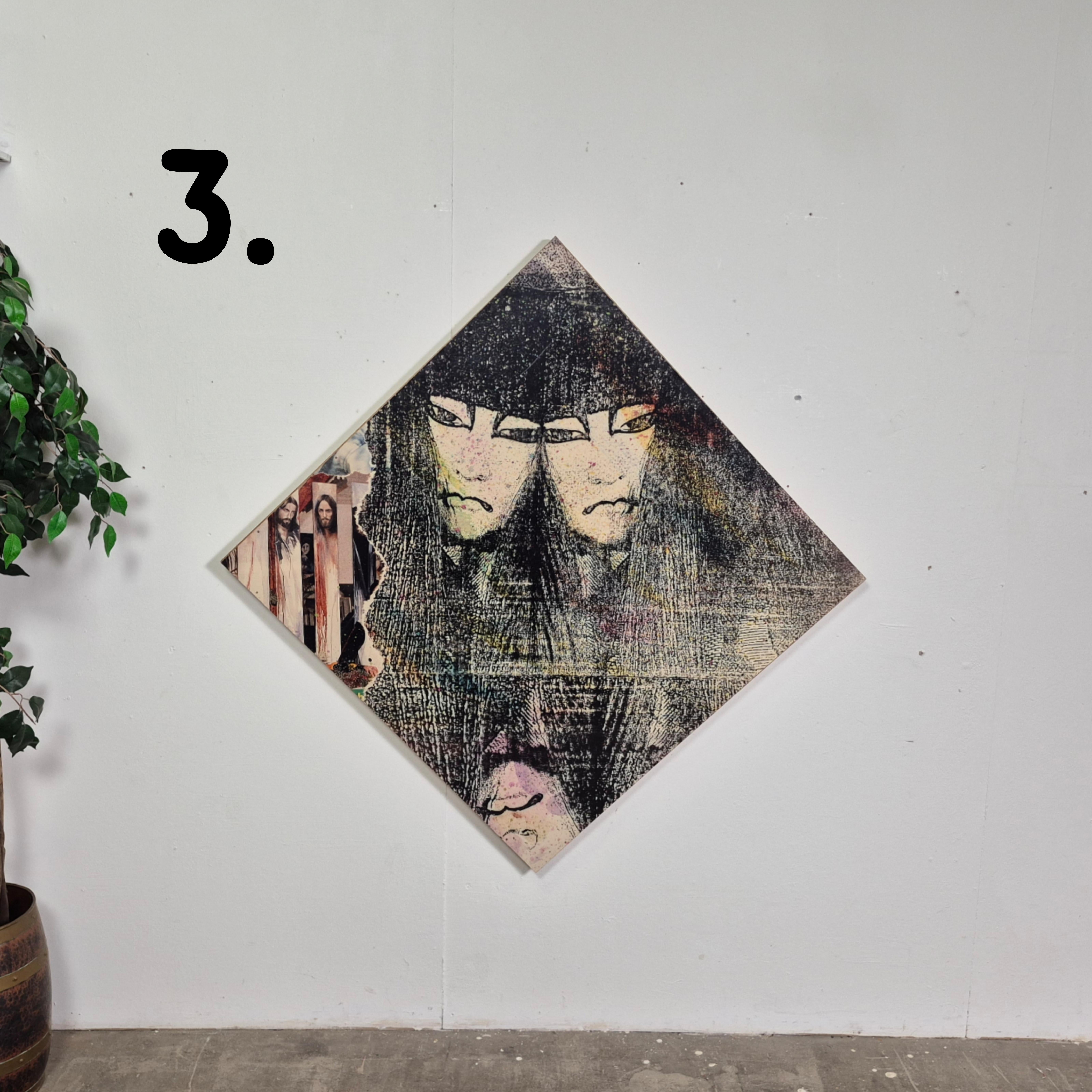 Dutch Large photographic panel by Fons Verhoeve, Netherlands 1990s For Sale