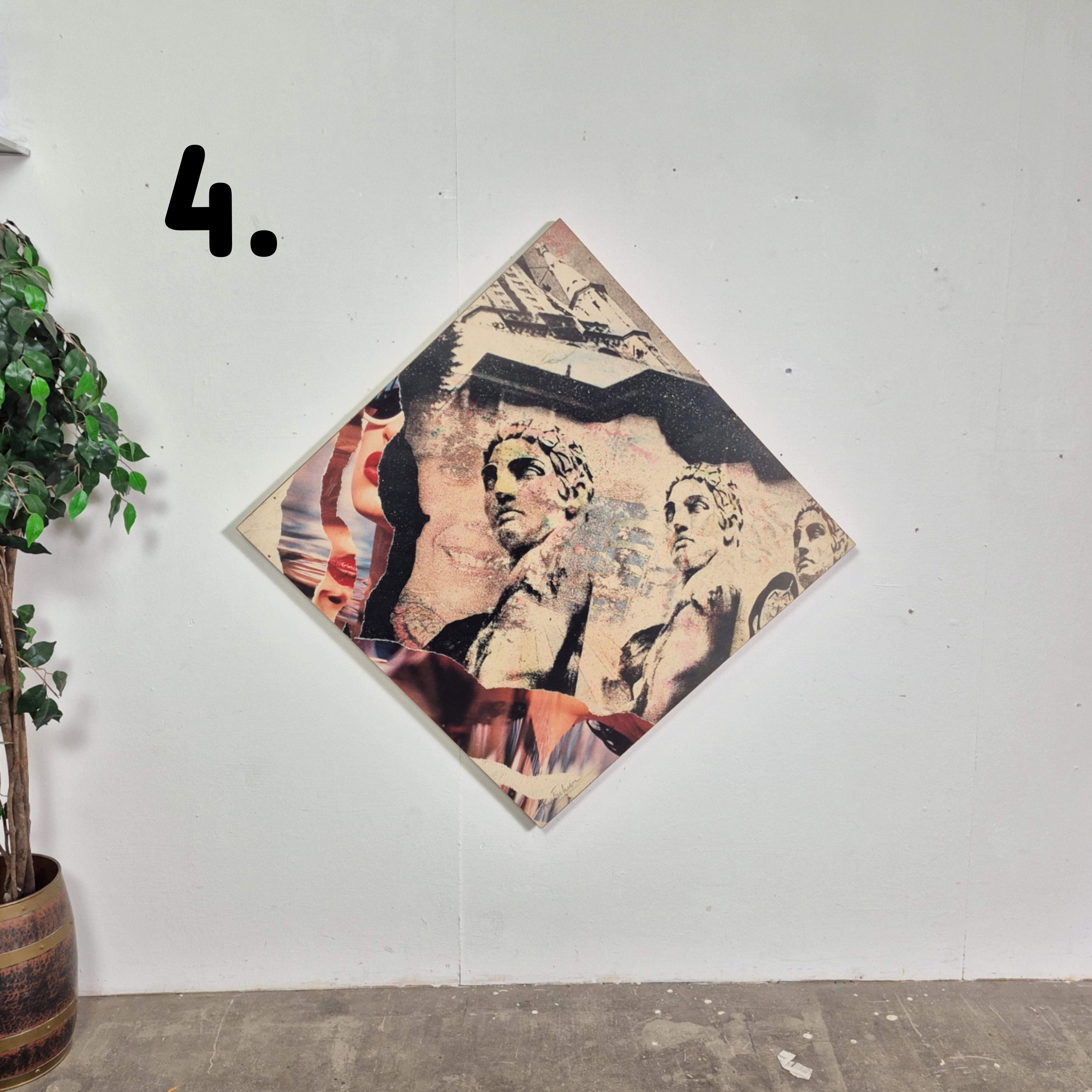 Large photographic panel by Fons Verhoeve, Netherlands 1990s In Good Condition For Sale In ECHT, NL