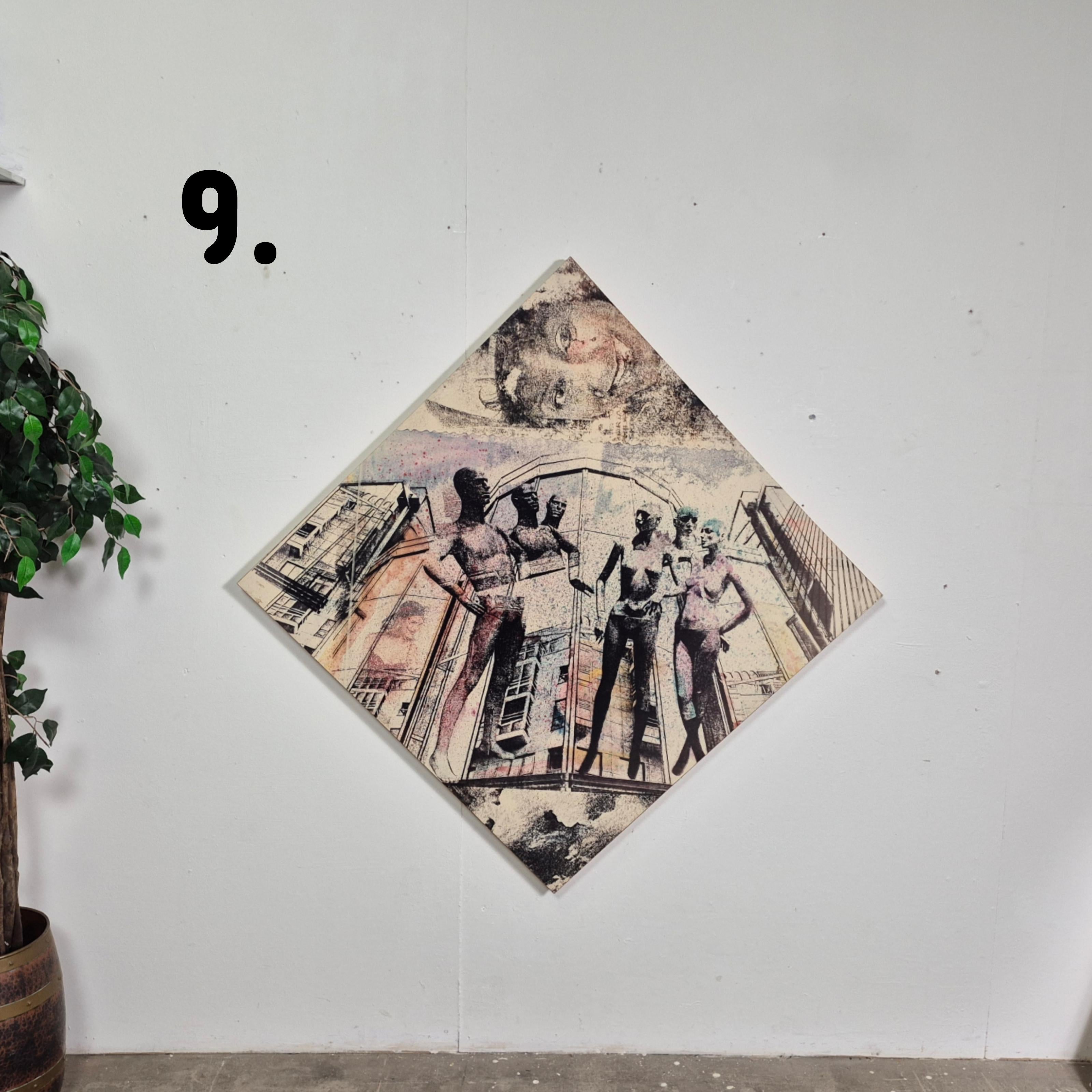 Large photographic panel by Fons Verhoeve, Netherlands 1990s For Sale 1