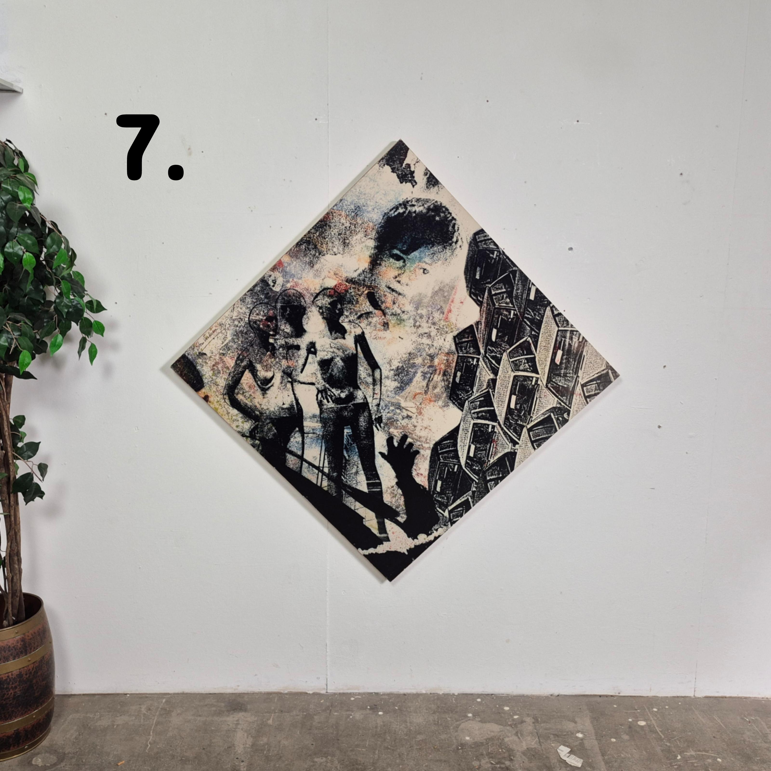 Large photographic panel by Fons Verhoeve, Netherlands 1990s For Sale 2