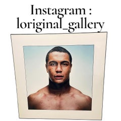 Large photography of French rugbymanThierry Dusautoir by Denis Rouvre