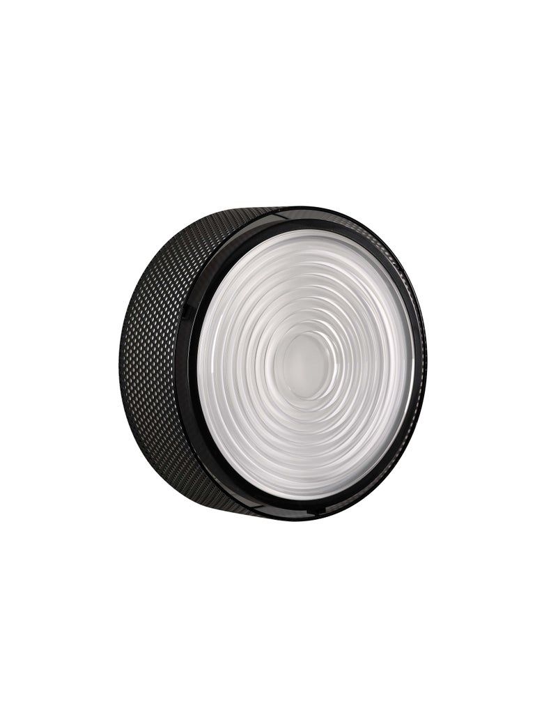 Large Pierre Guariche 'G13' Wall or Ceiling Light for Sammode Studio in Black For Sale 5