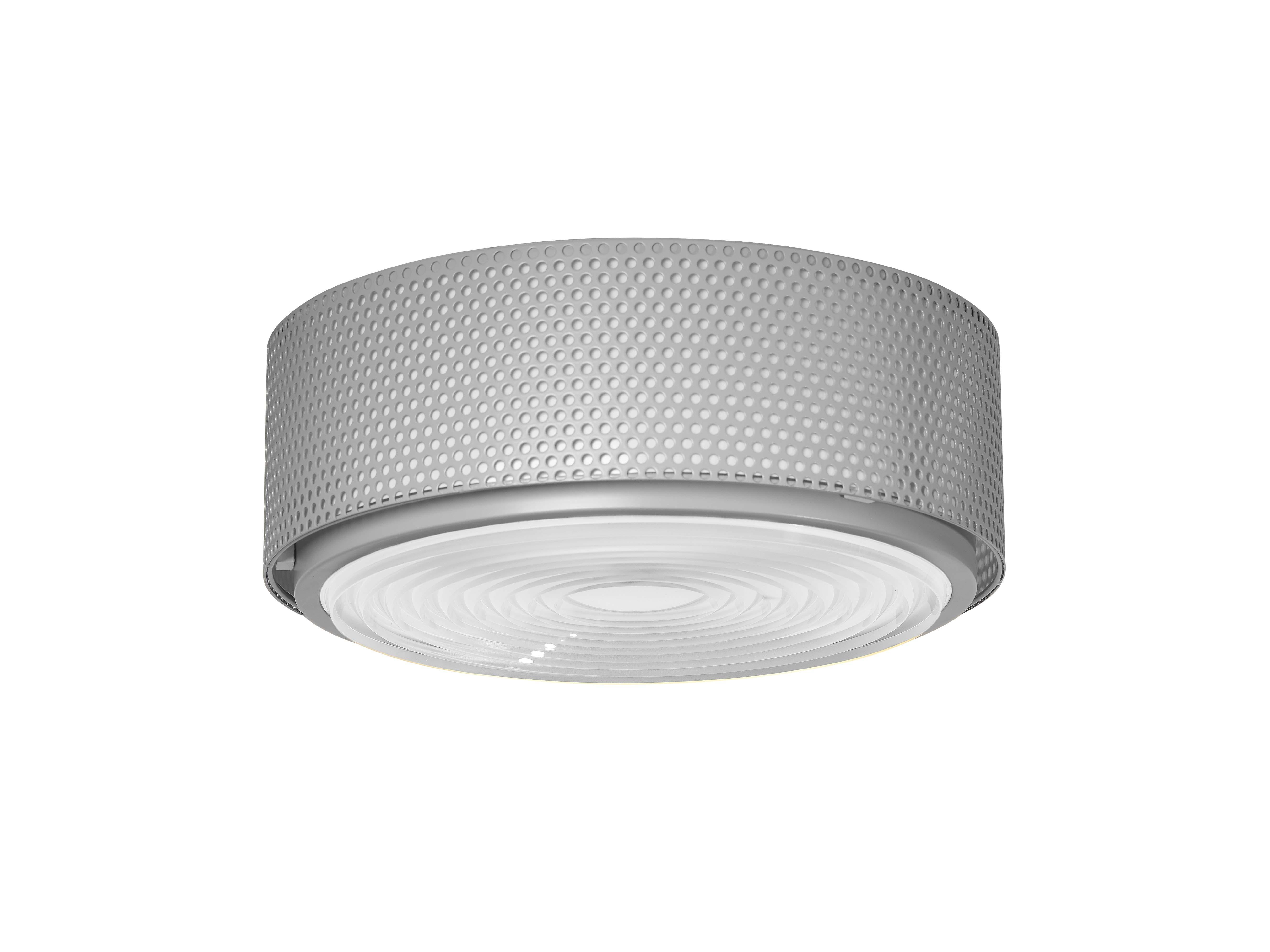 Large Pierre Guariche 'G13' Wall or Ceiling Light for Sammode Studio in Gray For Sale 2