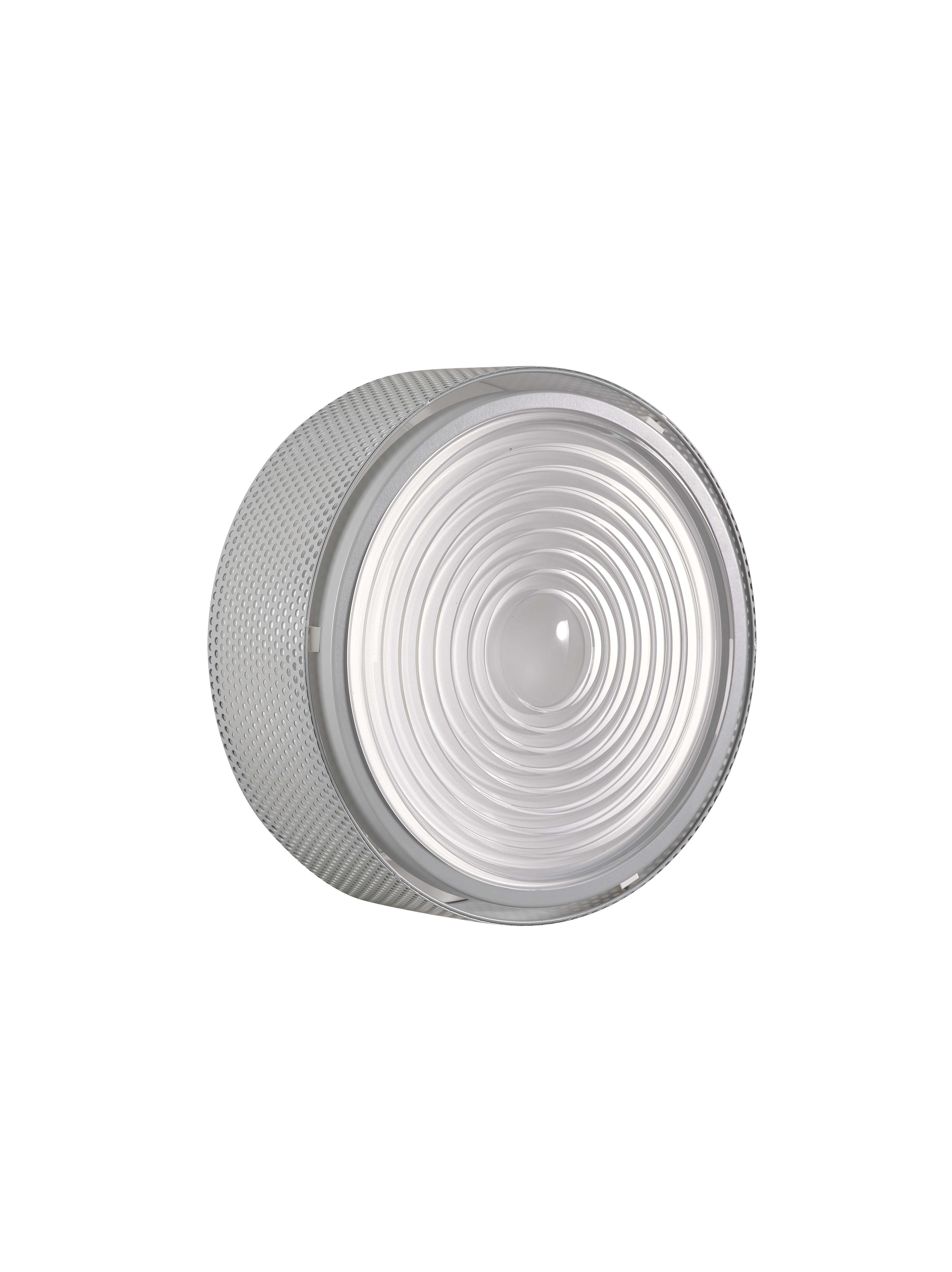 Large Pierre Guariche 'G13' Wall or Ceiling Light for Sammode Studio in Gray For Sale 1