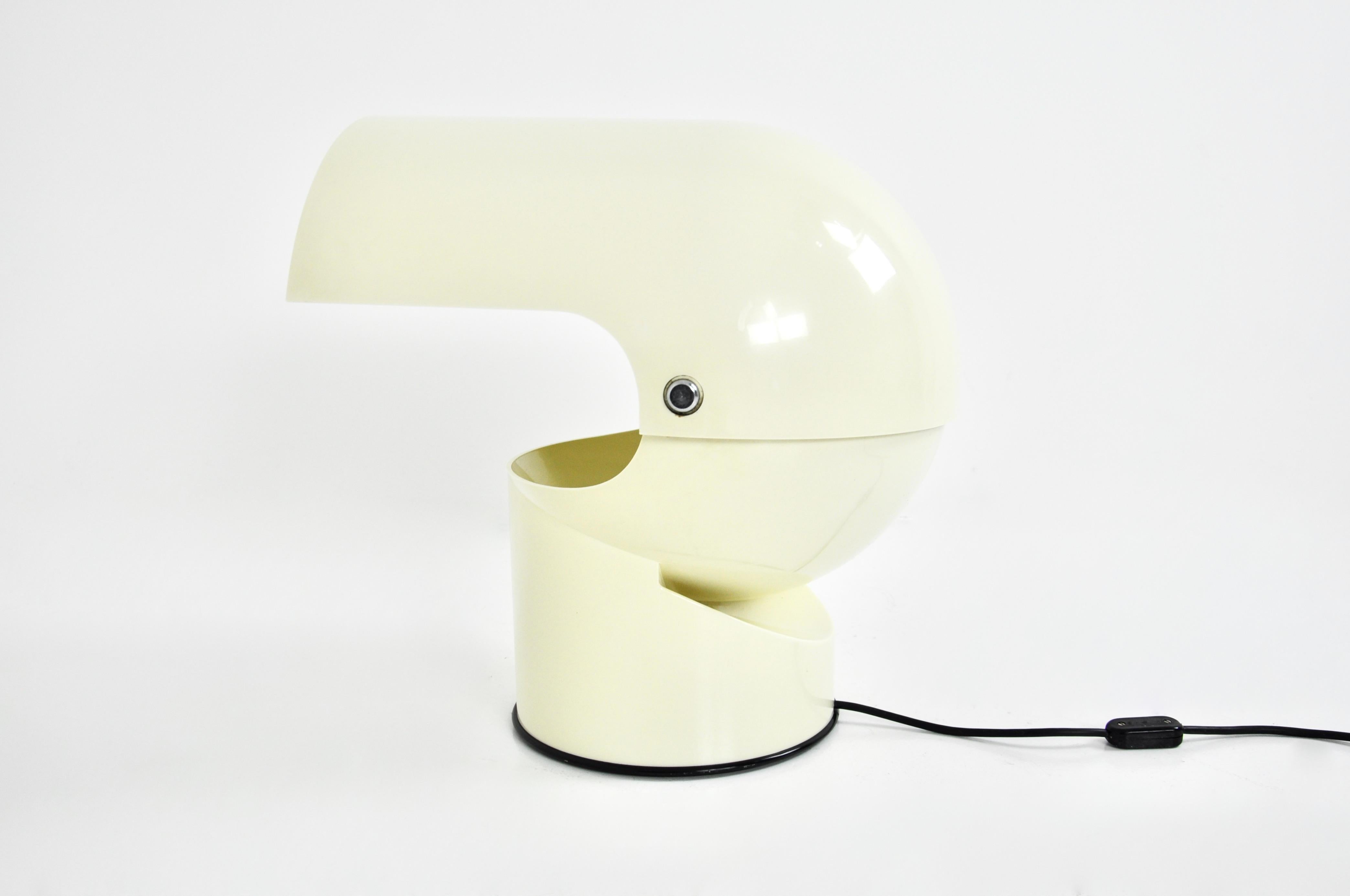Late 20th Century Large Pileo-Mezzo table lamp by Gae Aulenti for Artemide, 1970s For Sale