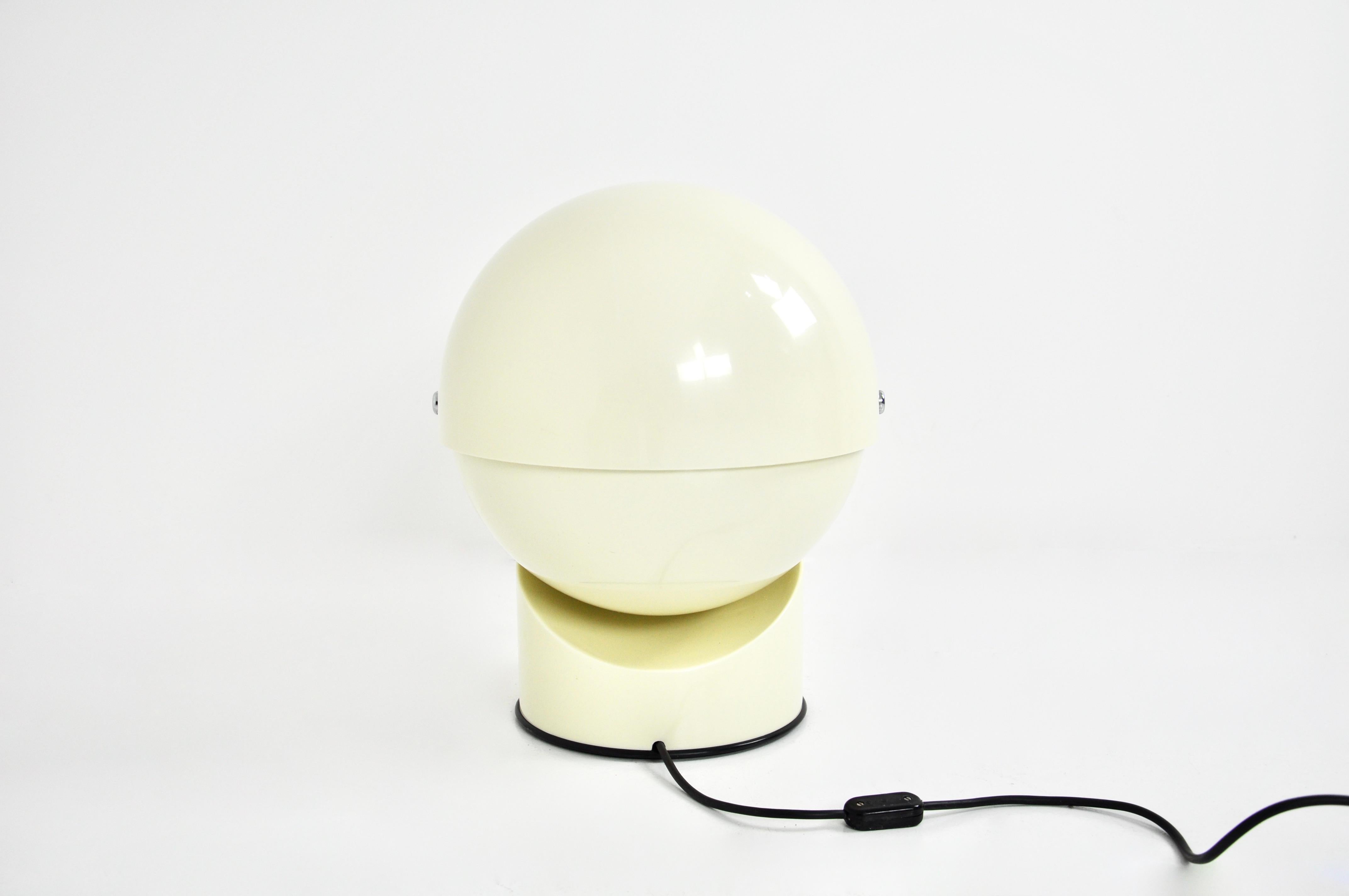 Plastic Large Pileo-Mezzo table lamp by Gae Aulenti for Artemide, 1970s