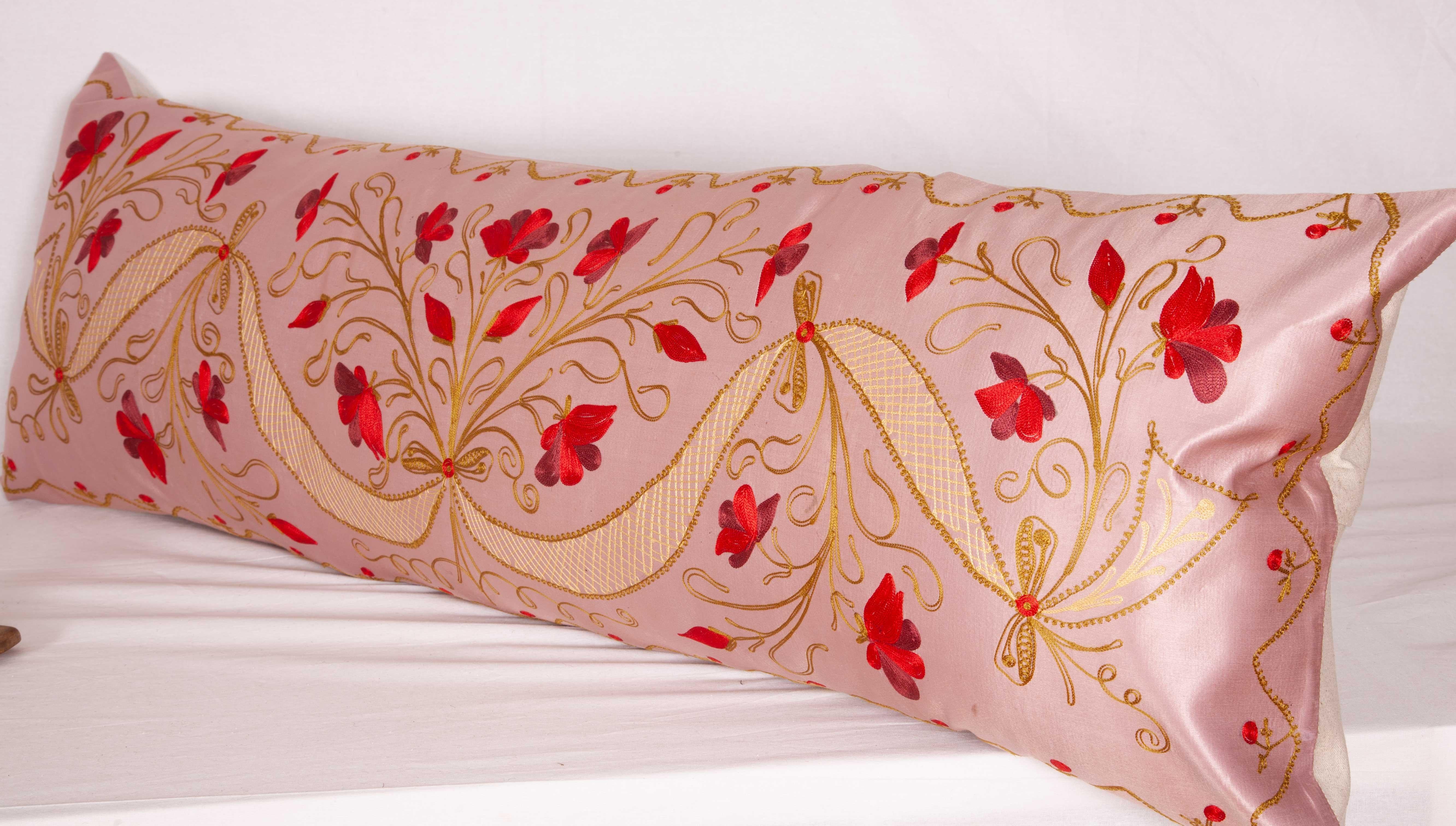 Large Pillow Case Fashioned from a Early 20th Century Syrian Divan Cover 3