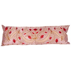 Antique Large Pillow Case Fashioned from a Early 20th Century Syrian Divan Cover