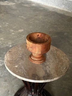 Große Schale aus Kiefernholz von Stig Johnsson für Smålandsslöjd, Värnamo