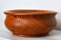 Large Pine Bowl, Sweden 1970s