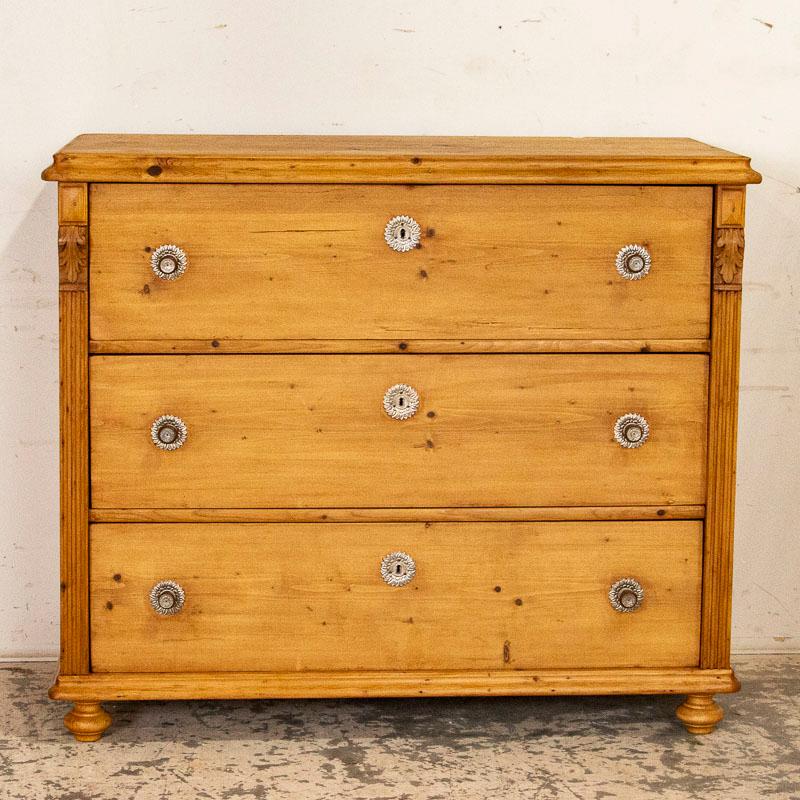large pine chest of drawers